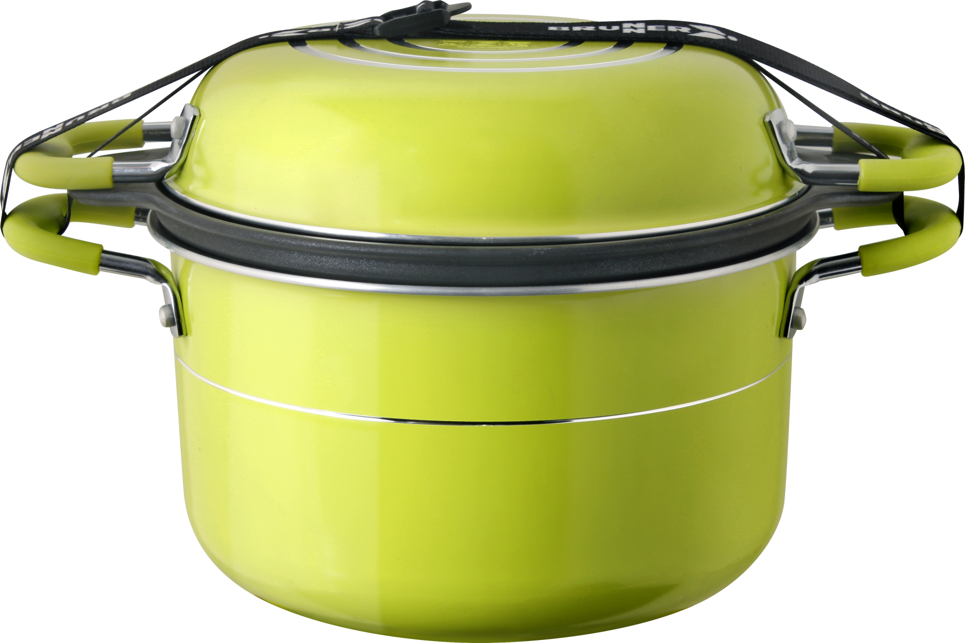 BRUNNER® Popote Juniper 8+1 Ø 22 cm Camping-Kochtopf Antihaft