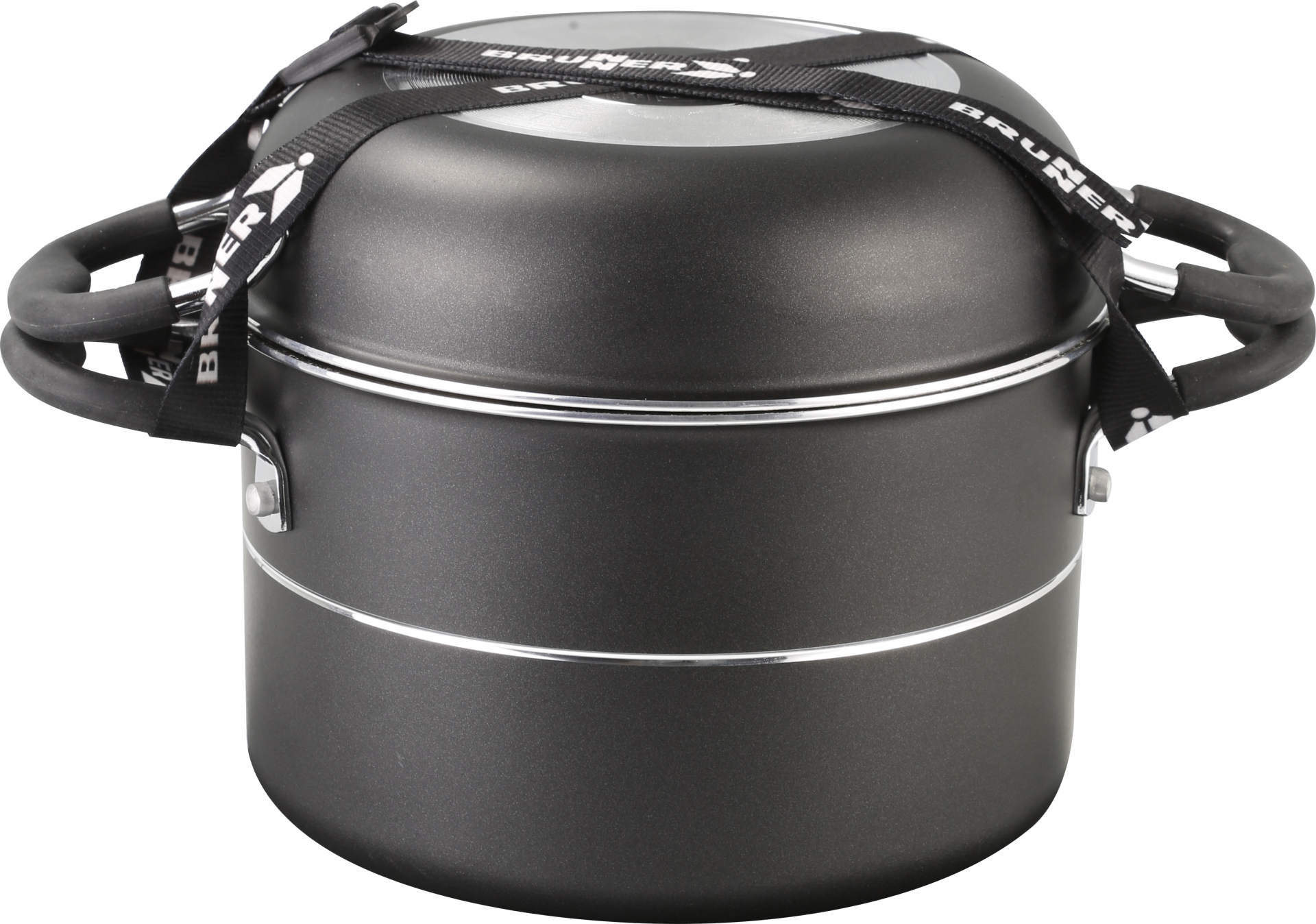 BRUNNER® Pirate 7+1 Ø 20 cm Camping-Kochtopf Antihaft