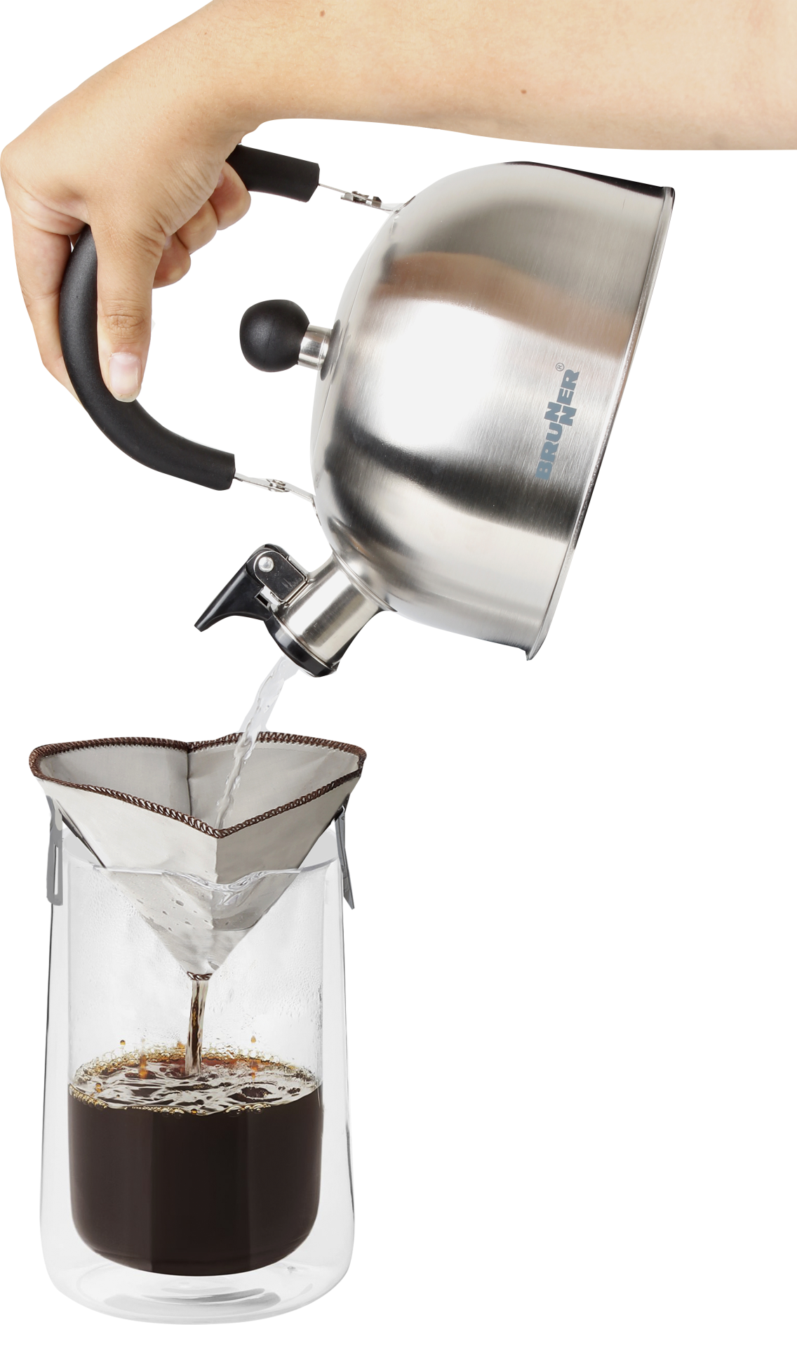 BRUNNER® Amigo 1/2 cups Camping-Kochtopf Antihaft