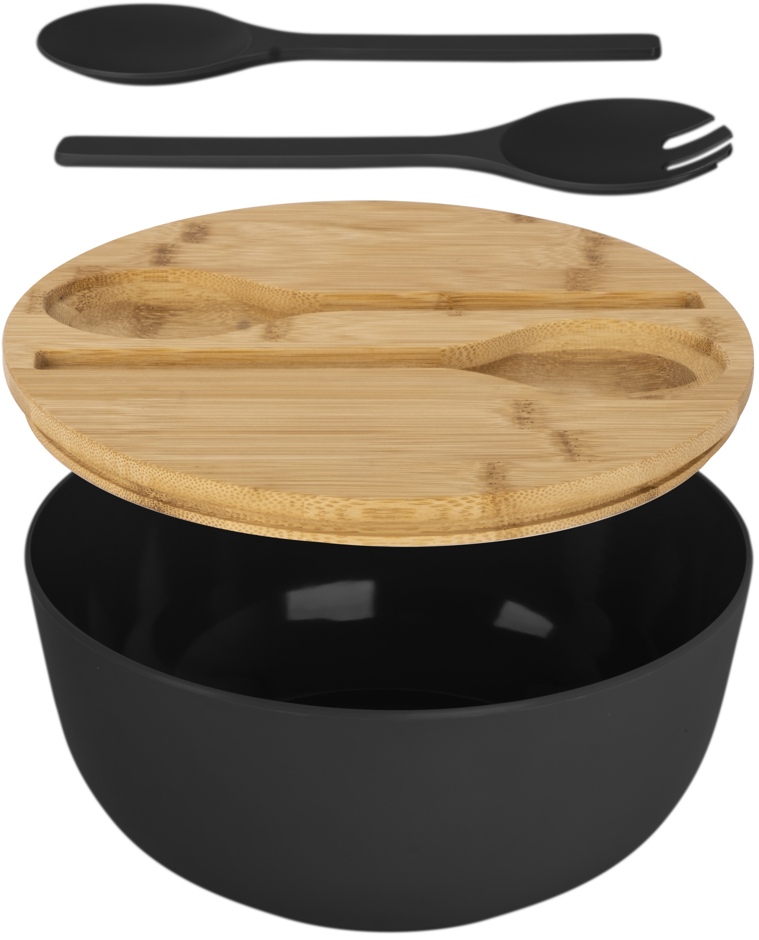 BRUNNER® Salad Bowl Greenkick Salatschüssel Schwarz