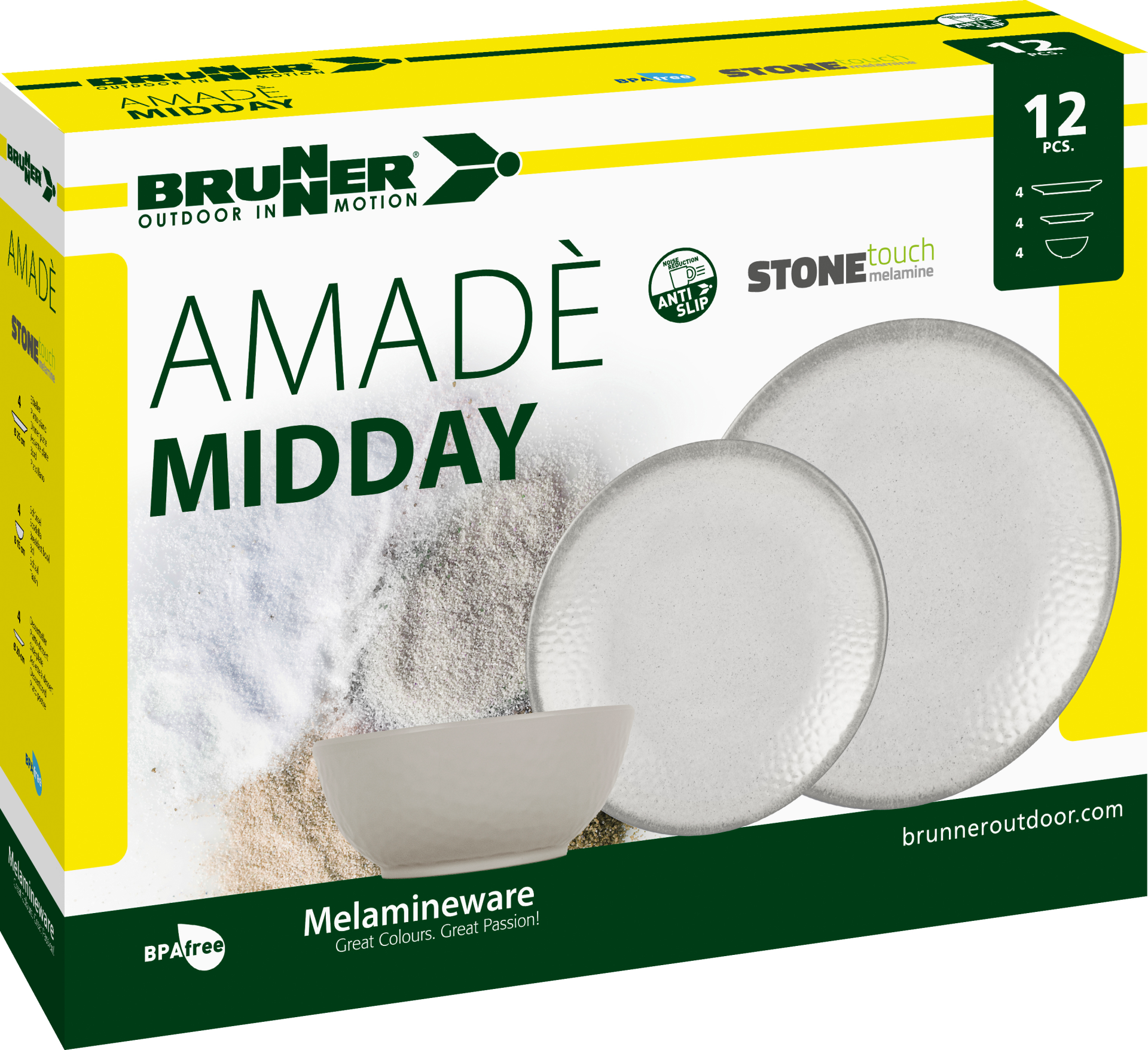 BRUNNER® Midday Amadè Geschirr-Set