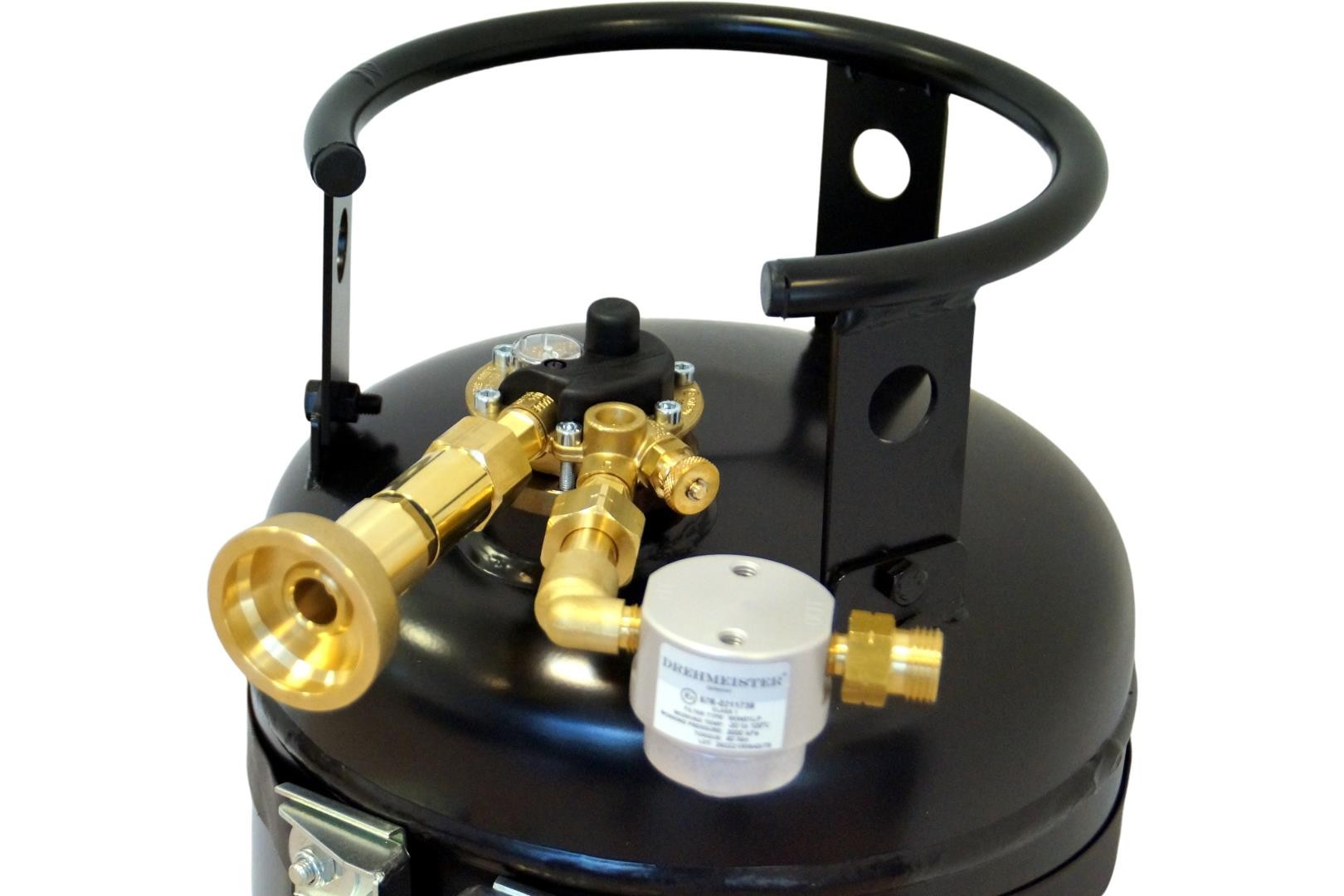 CAMPKO Gastankflasche 15-36 Liter mit 80% Multiventil