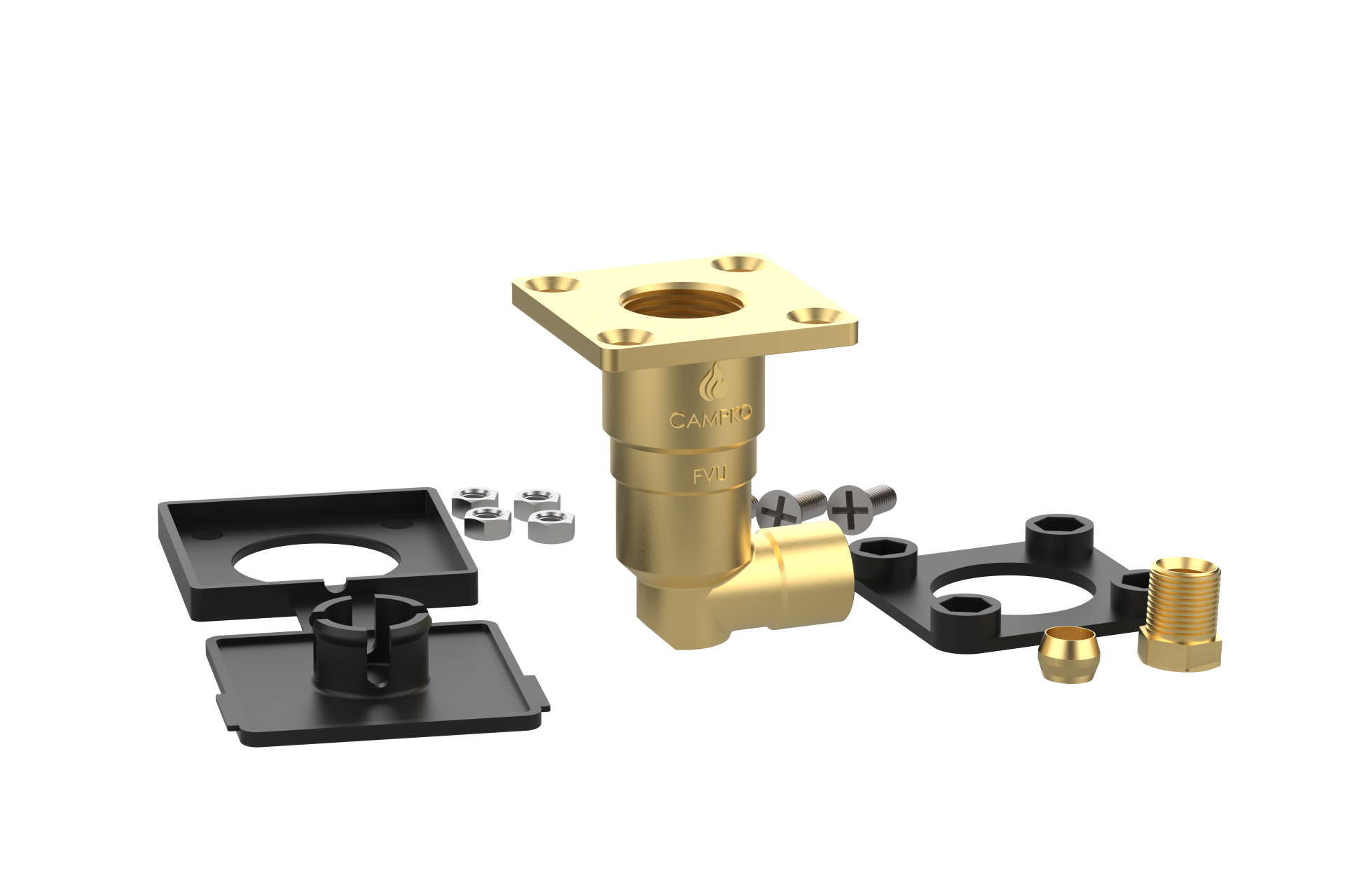 CAMPKO LPG Tankstutzen HK flach