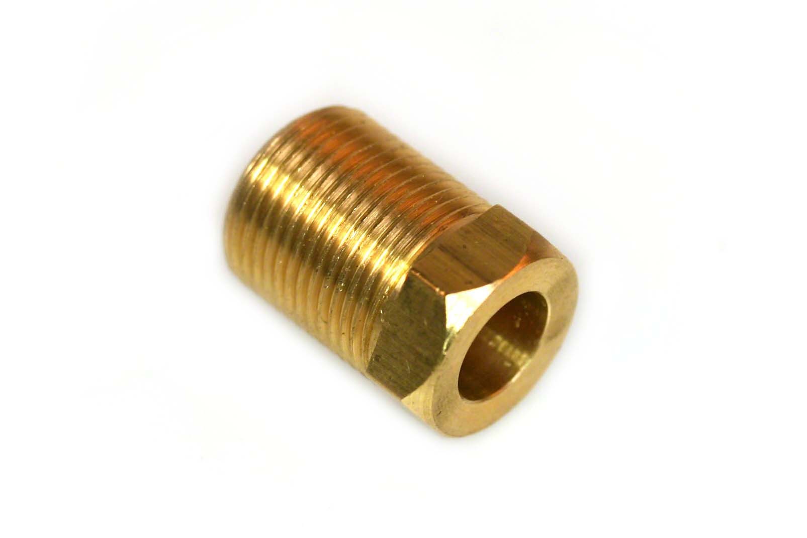 Screw-in connector (brass) M14x1 D. 8 mm L. 20 mm