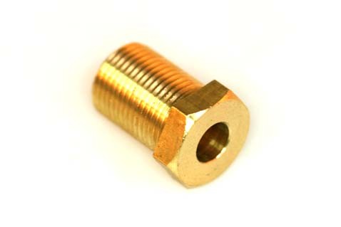 Screw-in connector (brass) M12x1 D. 6 mm L. 20 mm