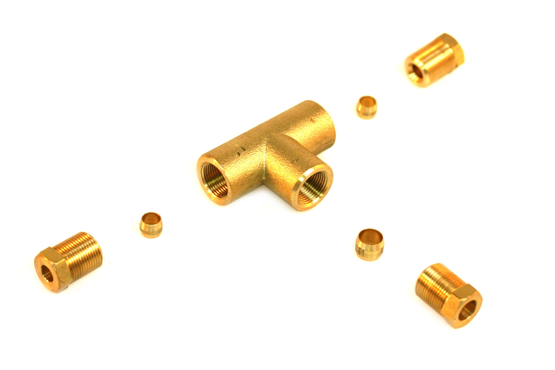 T-screw-in connection M14x1 d. 6x8x6 mm