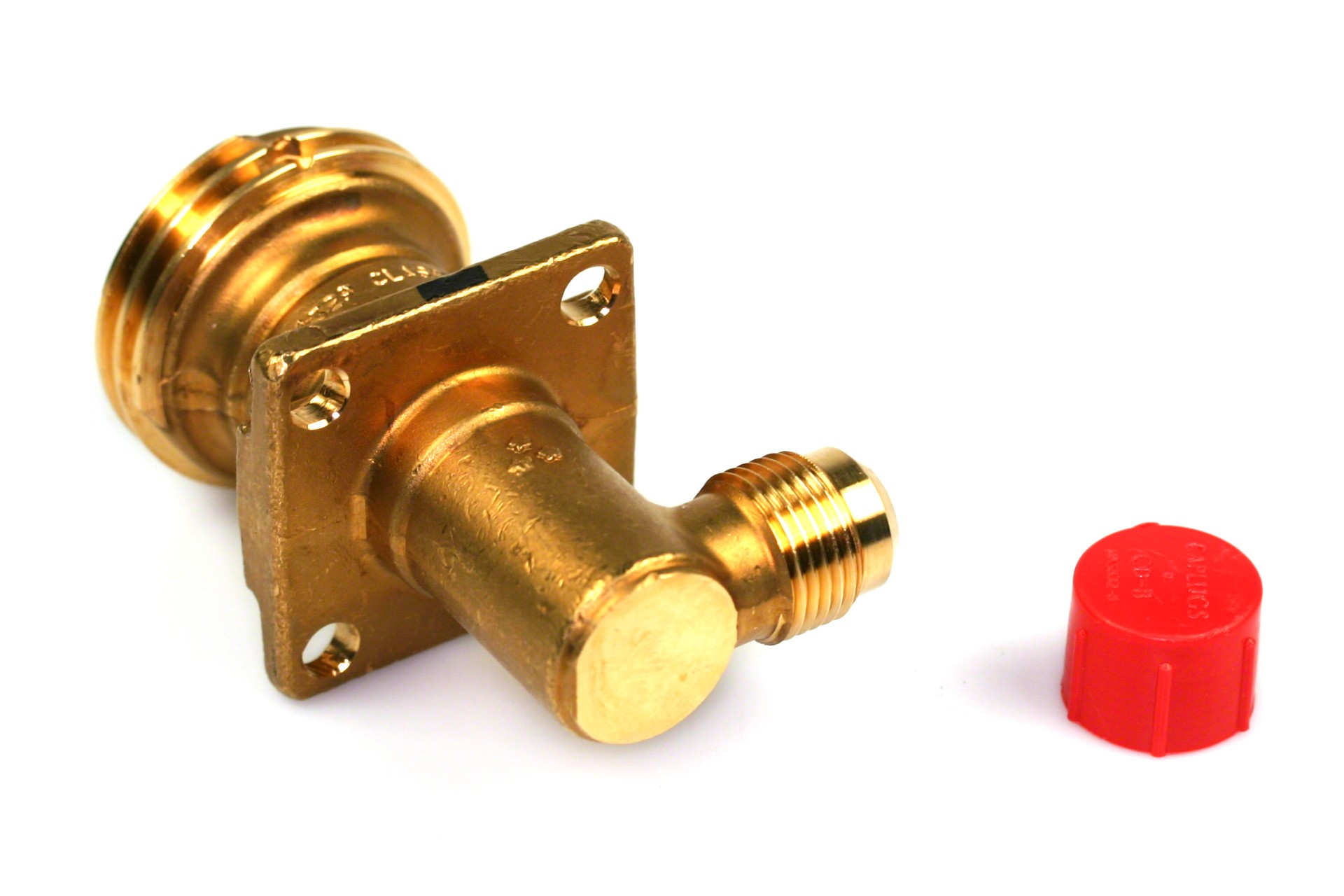 Filling point ACME (external housing) 90° for filling hose connection