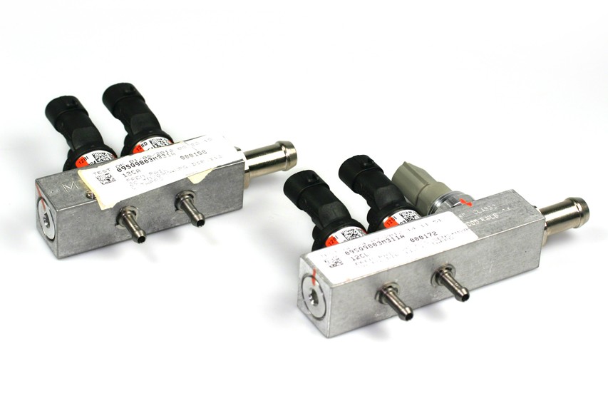 BRC 4 Cylinder BOXER (2x2) Injection Rail IN03 incl. pressure sensor