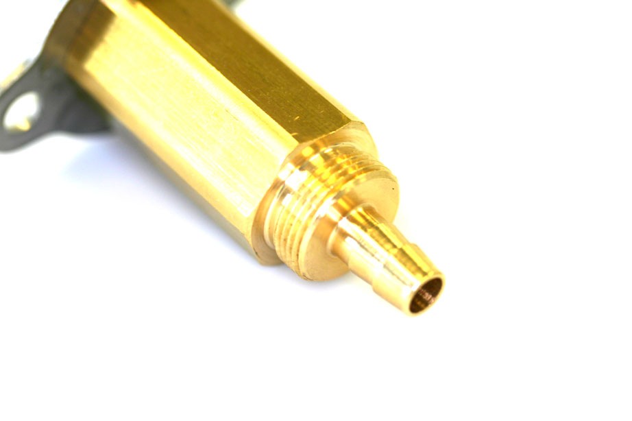 Tomasetto mini filling point (internal thread) M10 with connection for Faro flexible pipe