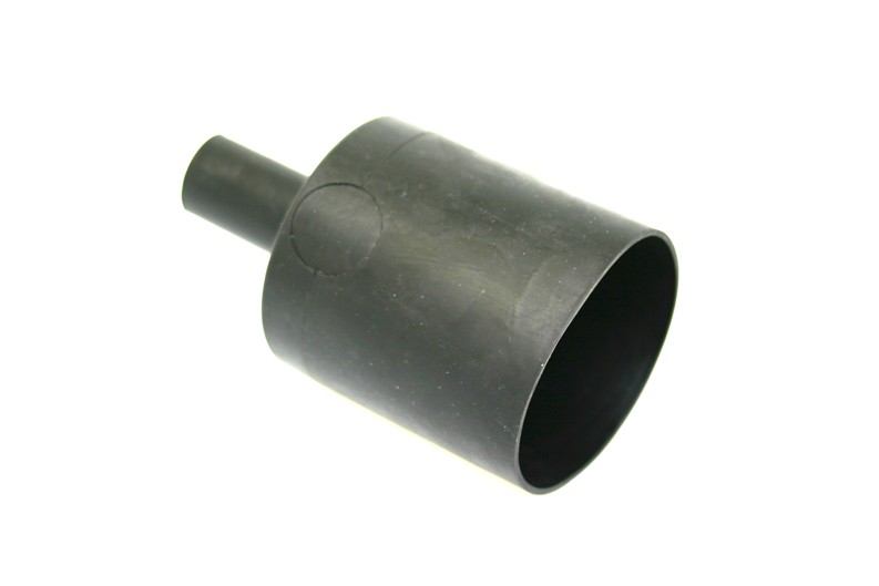 Filling point housing rubber cover straight