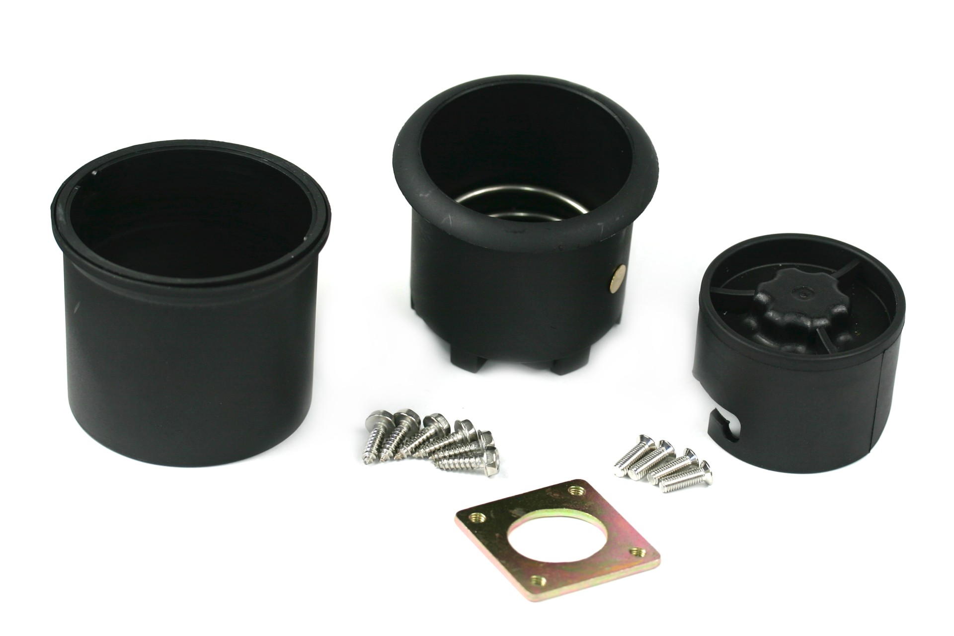 Filling point housing for external ACME or DISH refuelling