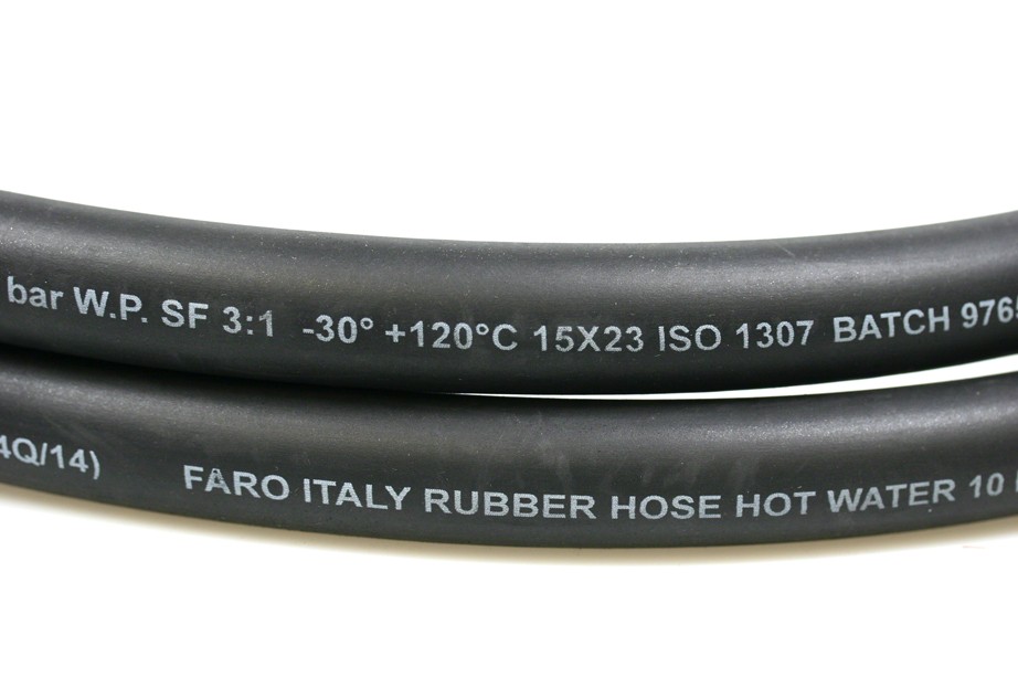 FARO coolant hose ID 15x23 mm (per meter)