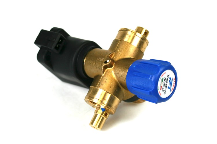 Tomasetto CNG valve mod. VM05 2D (separeted safety devices) with exc. flow M12x1 DIN