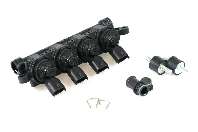 Landi Renzo GIRS12 injector rail 4 cyl. M (black)