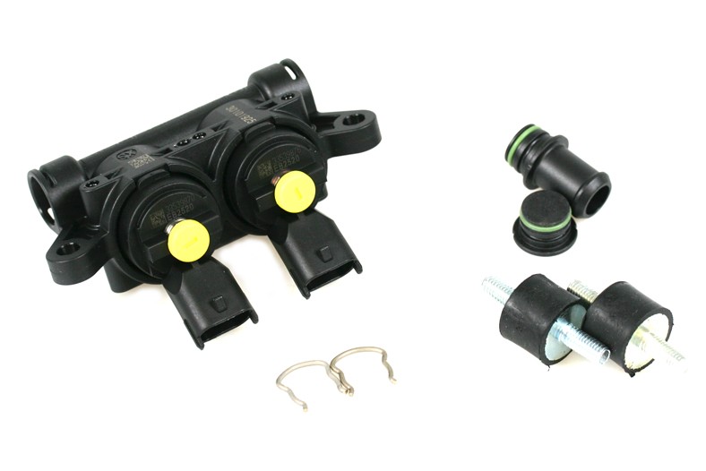 Landi Renzo GIRS12 injector rail 2 cyl. XS (yellow)