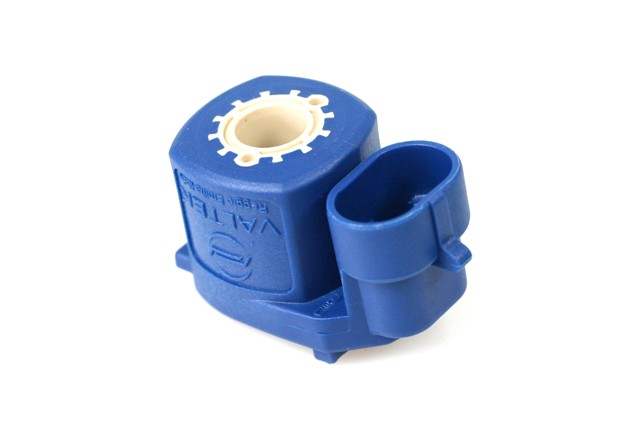 Valtek Magnetspule für Absperrventil 3 Ohm blau (AMP + klein) 12V 11W