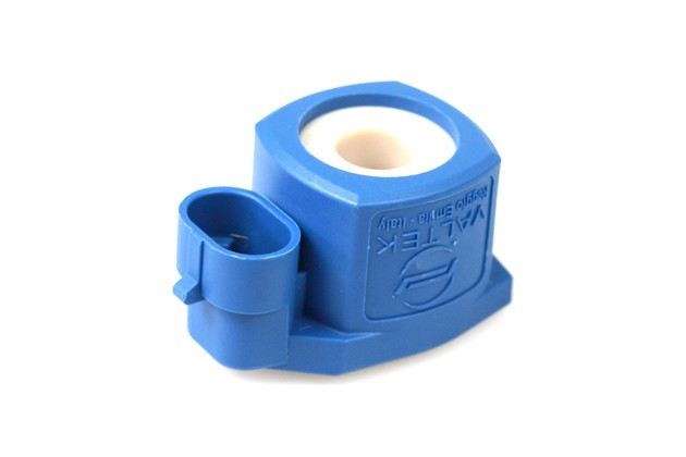 Valtek magnetic coil for solenoid valve 3 Ohm blue (AMP + big) 12 V 11 W
