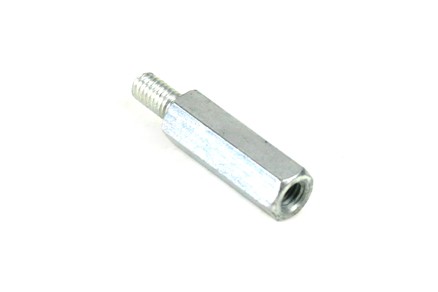distance bolts, hexed - galvanized 6x20mm (100 pcs)