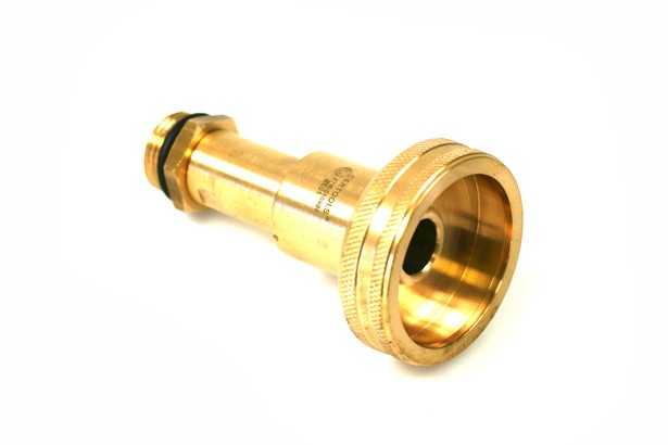 DISH LPG adapter 21,8 mm incl. filter, 95 mm - brass