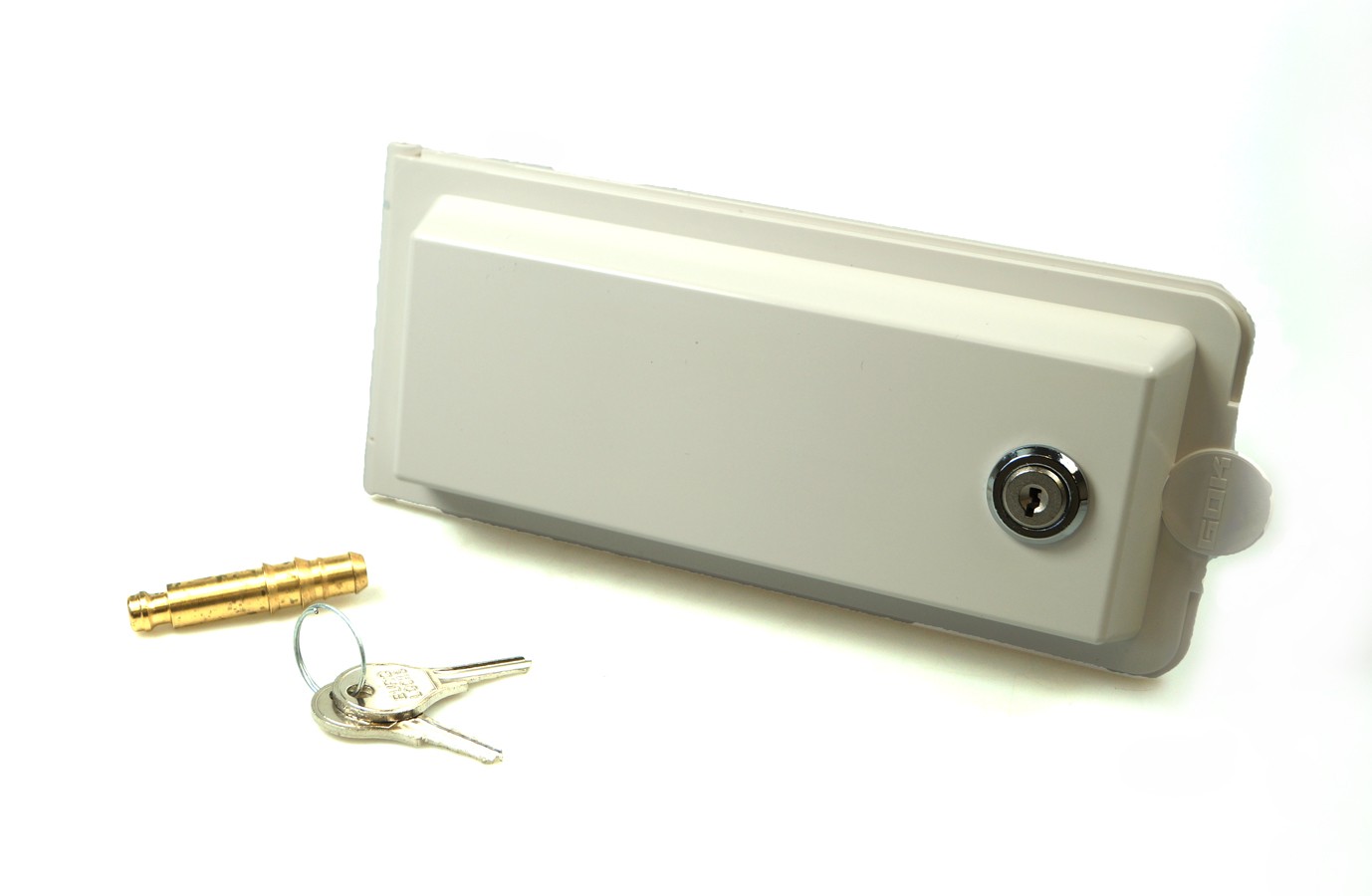 GOK - Gassteckdose inklusive Wasseranschluss abschließbar