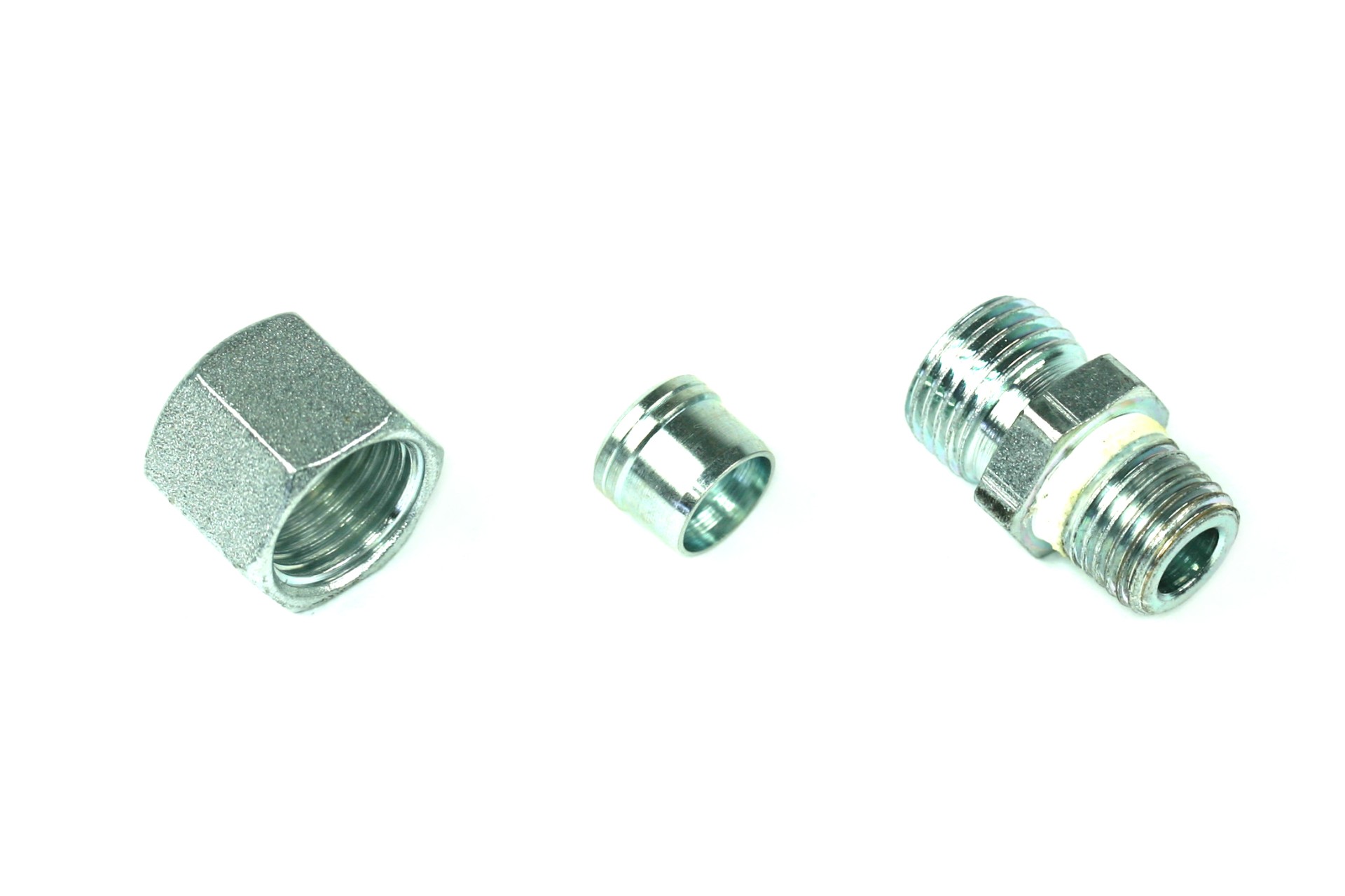 Schneidringverschraubung gerade - 1/4 Gewinde auf 10 mm Rohrverschraubung