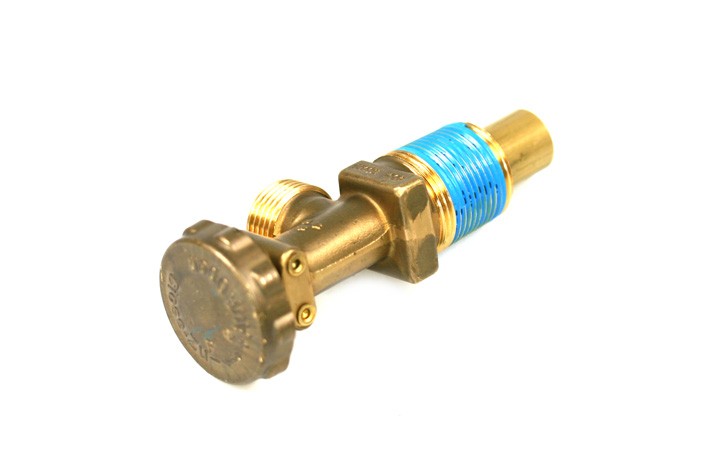 Extraction valve for vapour tank, 21,8mm external thread x 3/4 NGT