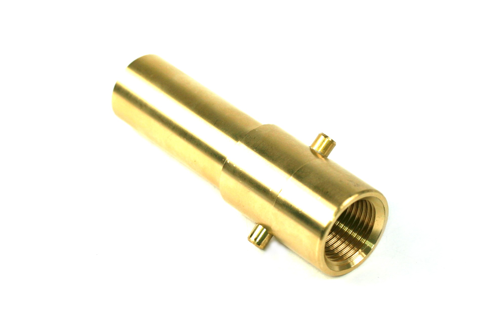 Adaptador de boquilla de suministro Bayoneta con rosca 1/4 L=95 mm