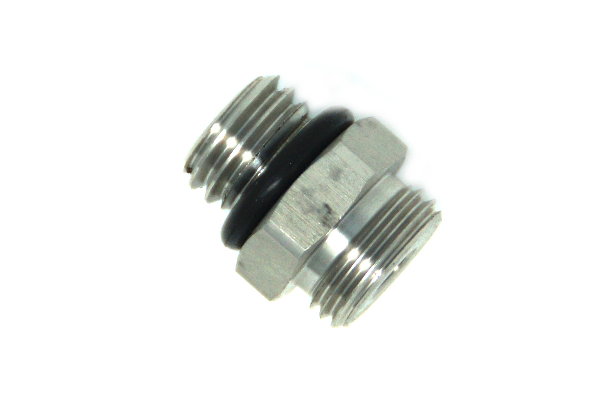 DREHMEISTER Adaptador de acero inoxidable M16x1,5 a M14x2 con junta tórica para adaptador GPL