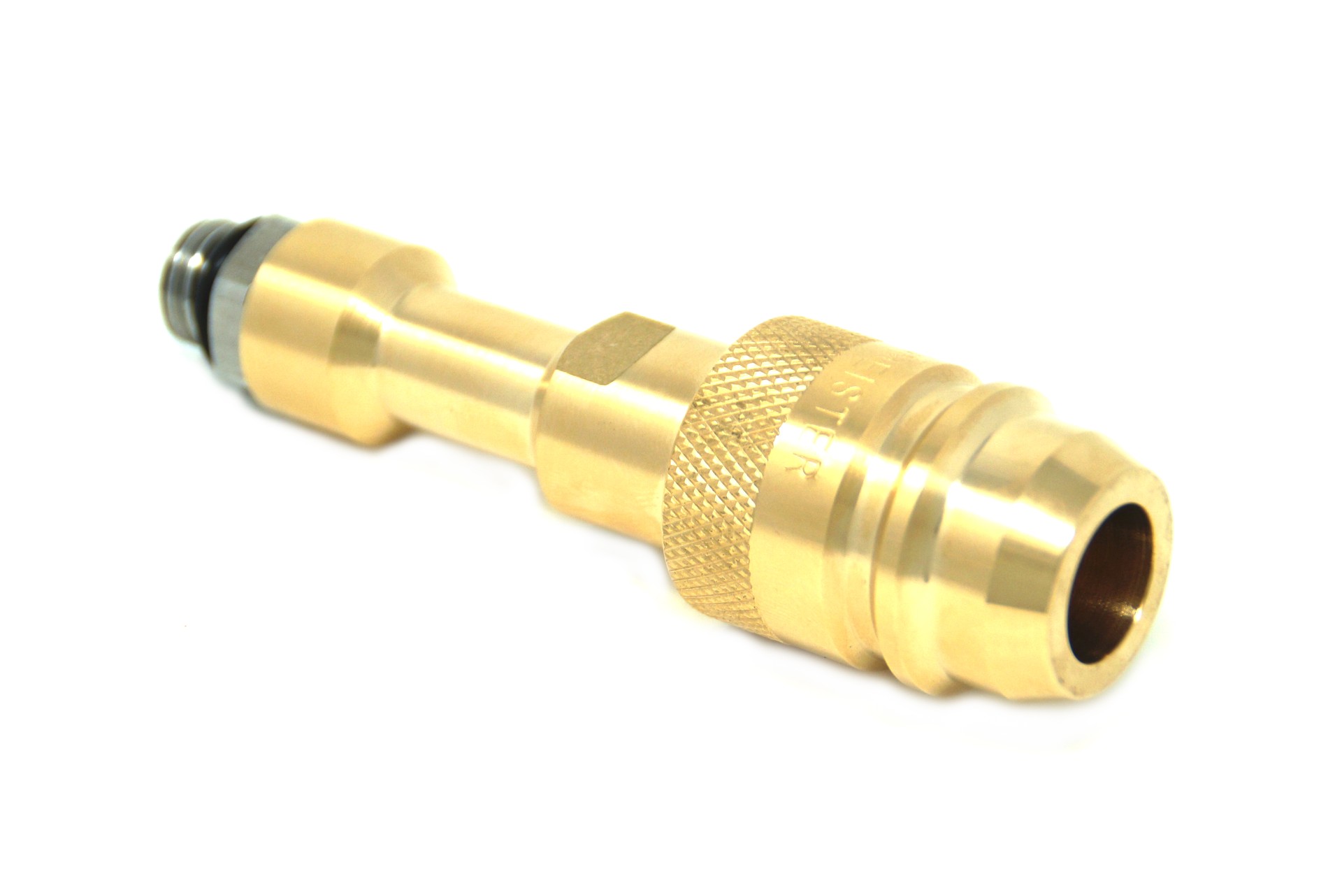 DREHMEISTER Euronozzle LPG adapter M14 with stainless steel connection, long