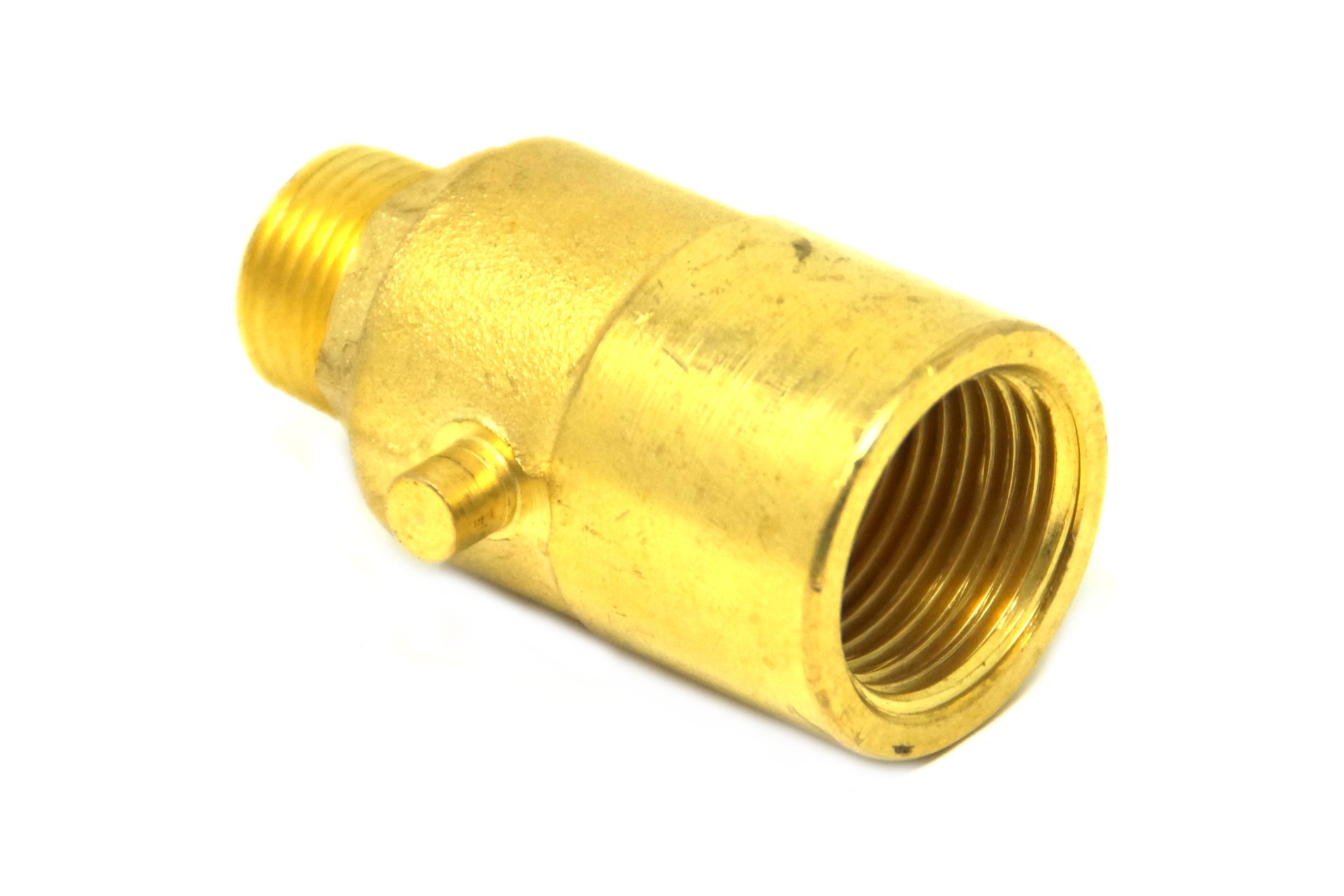 BAJONETT LPG Adapter mit 3/8 Anschluss für Füllventil am 4-Loch-Brenngastank