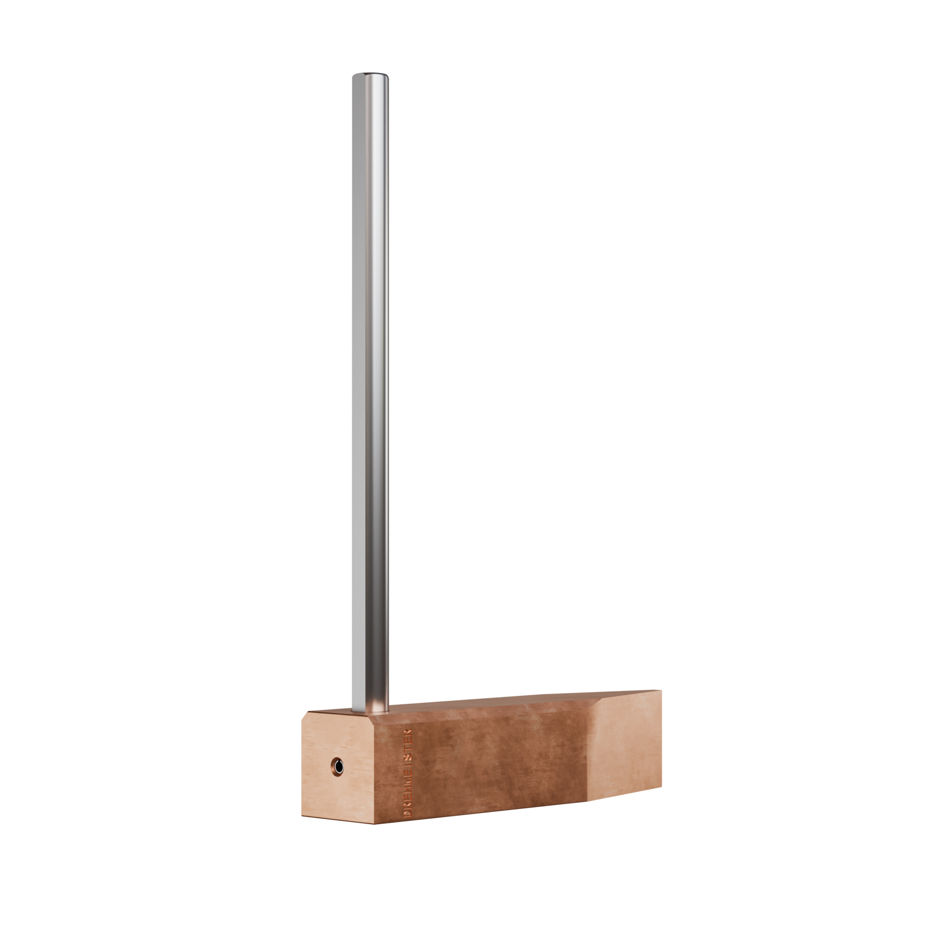 DREHMEISTER Punta de soldador de cobre de 250 g para soldar cobre, soldadura blanda