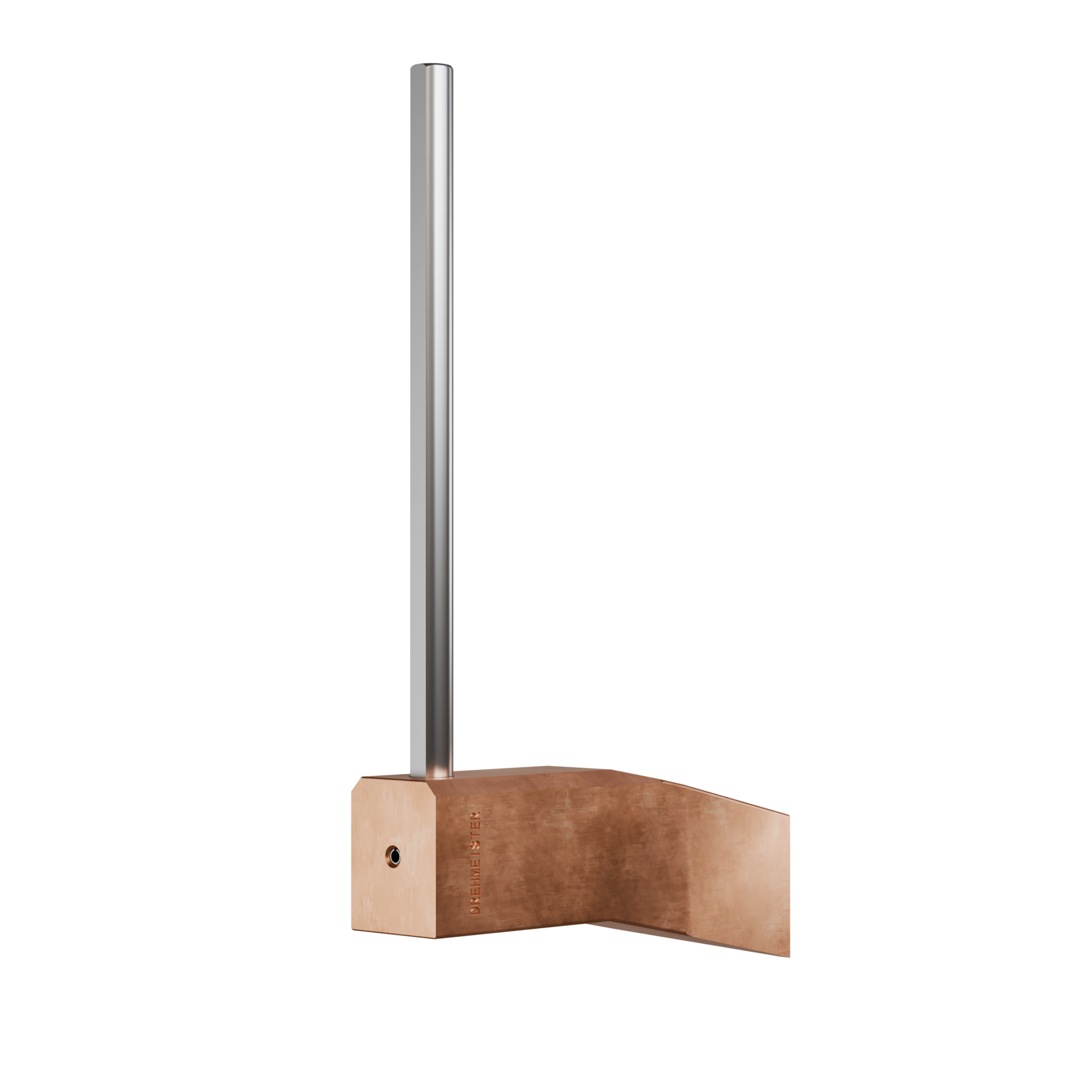 DREHMEISTER Punta de soldador de cobre de 350 g para soldar cobre, soldadura blanda