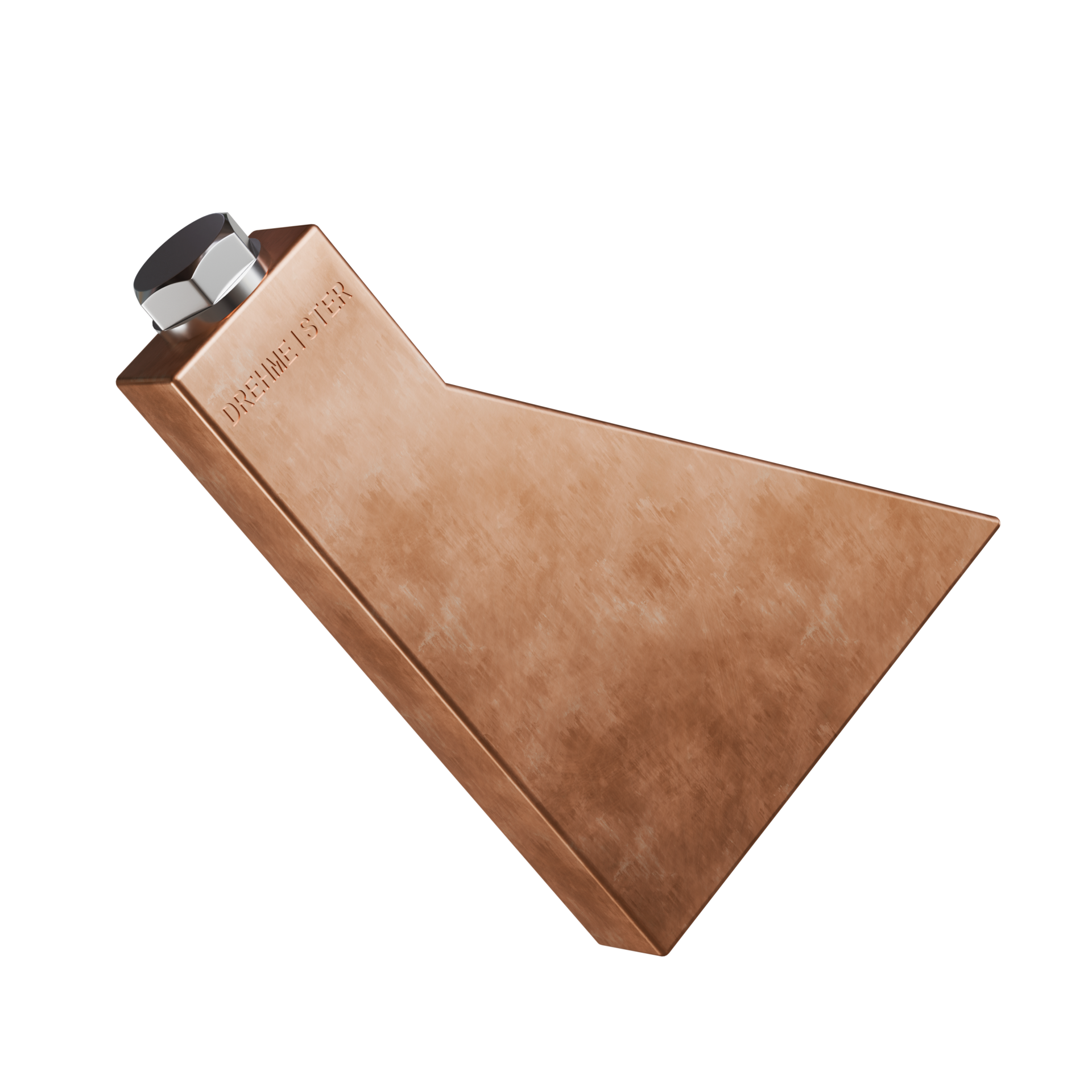 DREHMEISTER Punta de soldador de cobre de 600 g para soldar cobre, soldadura blanda