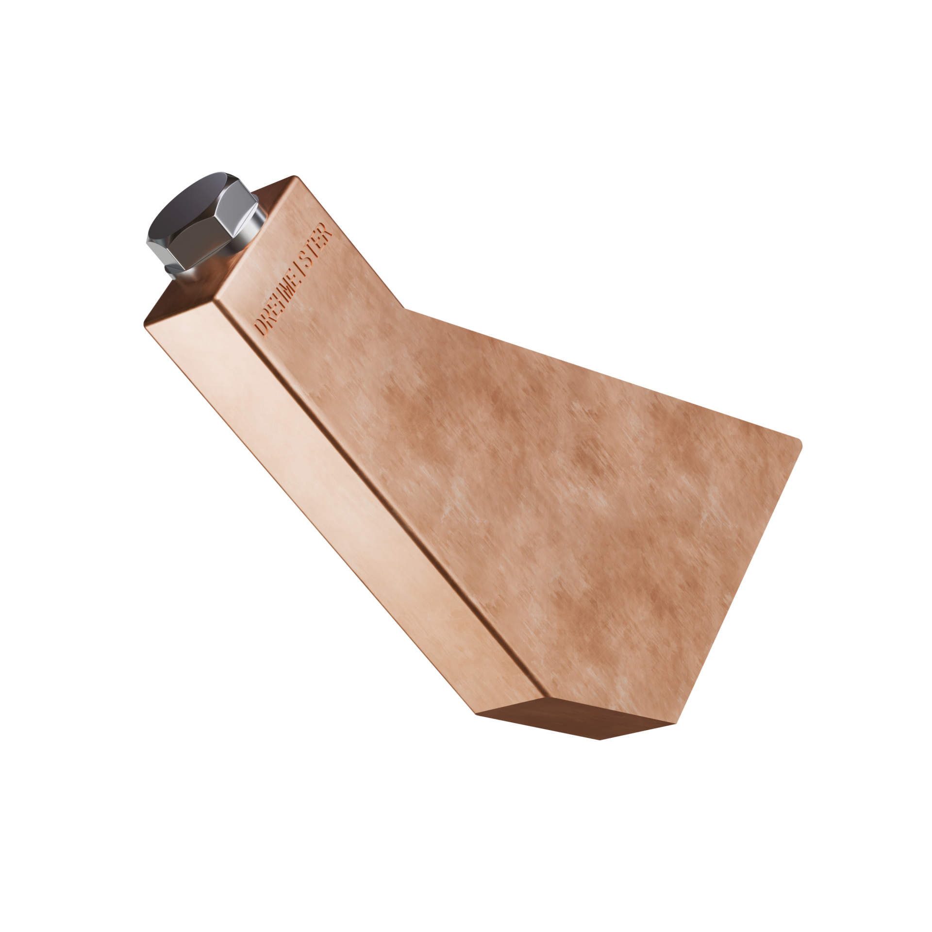 DREHMEISTER Kupfer Lötkolben-Spitze 575g zum Kupfer löten, Weichlöten