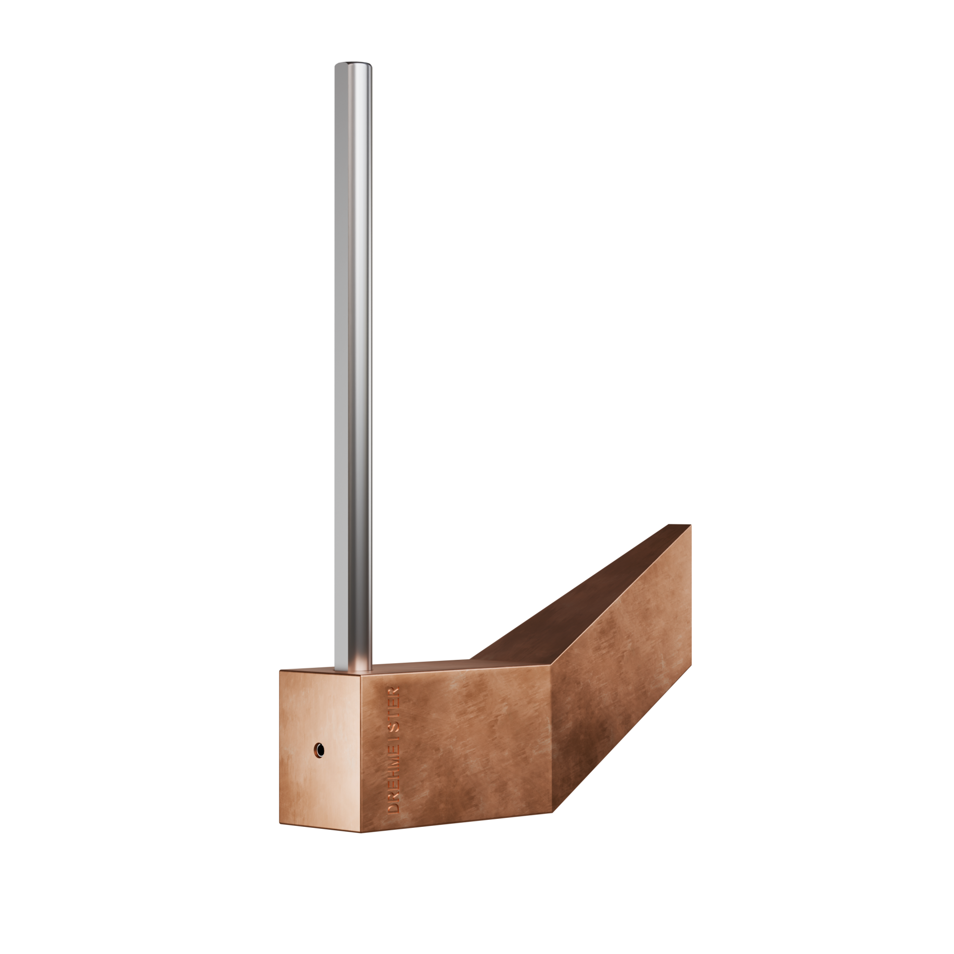 DREHMEISTER Punta de soldador de cobre de 450 g para soldar cobre, soldadura blanda