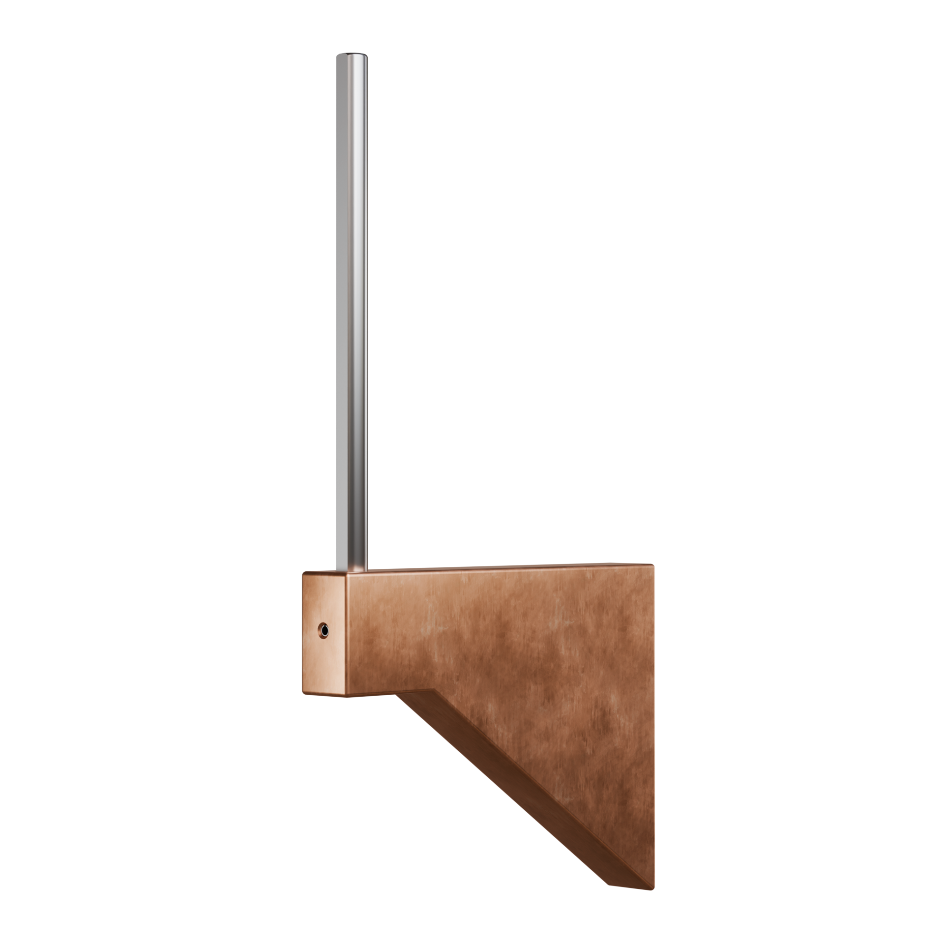 DREHMEISTER Punta de soldador de cobre de 700 g para soldar cobre, soldadura blanda