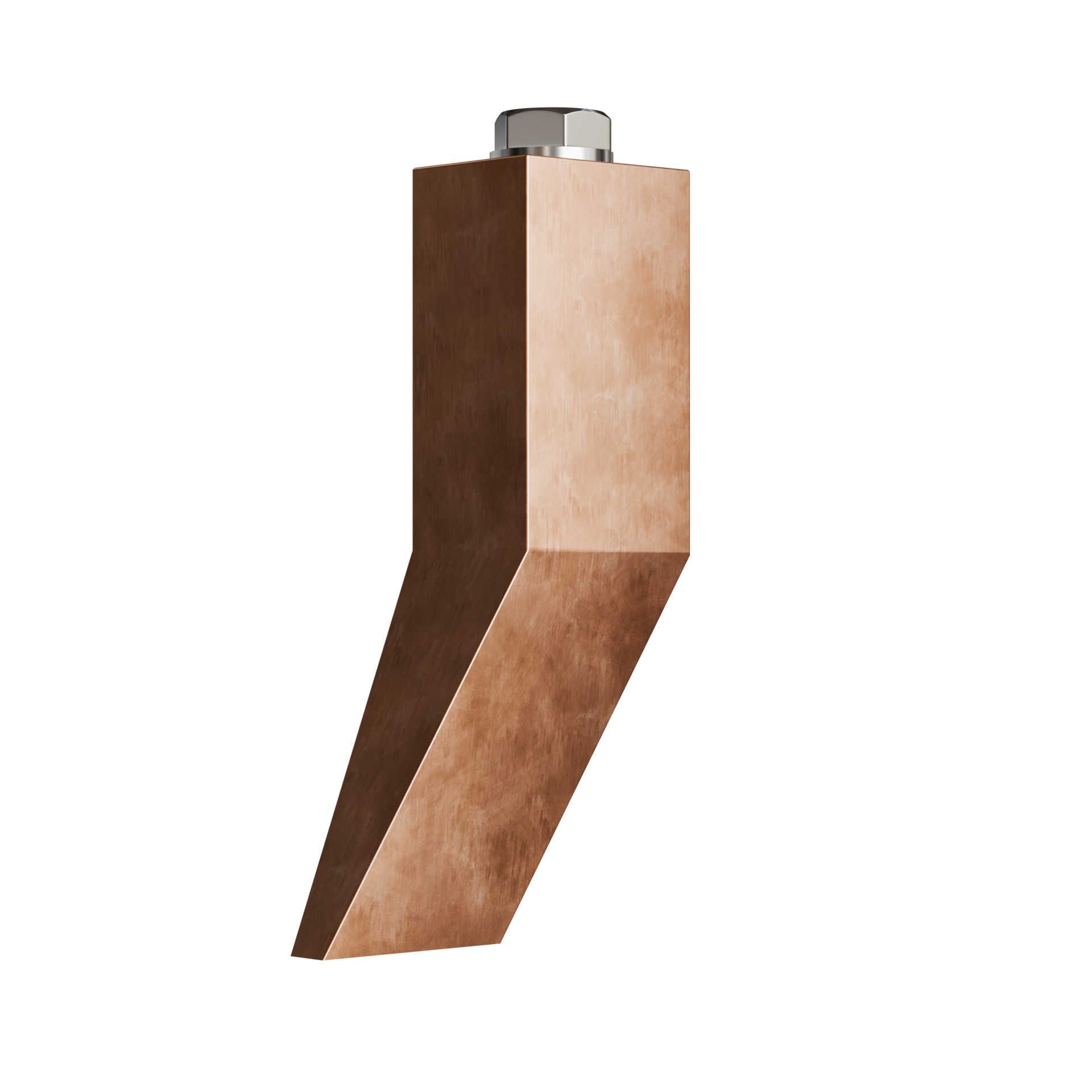 DREHMEISTER Punta de soldador de cobre de 350 g para soldar cobre, soldadura blanda