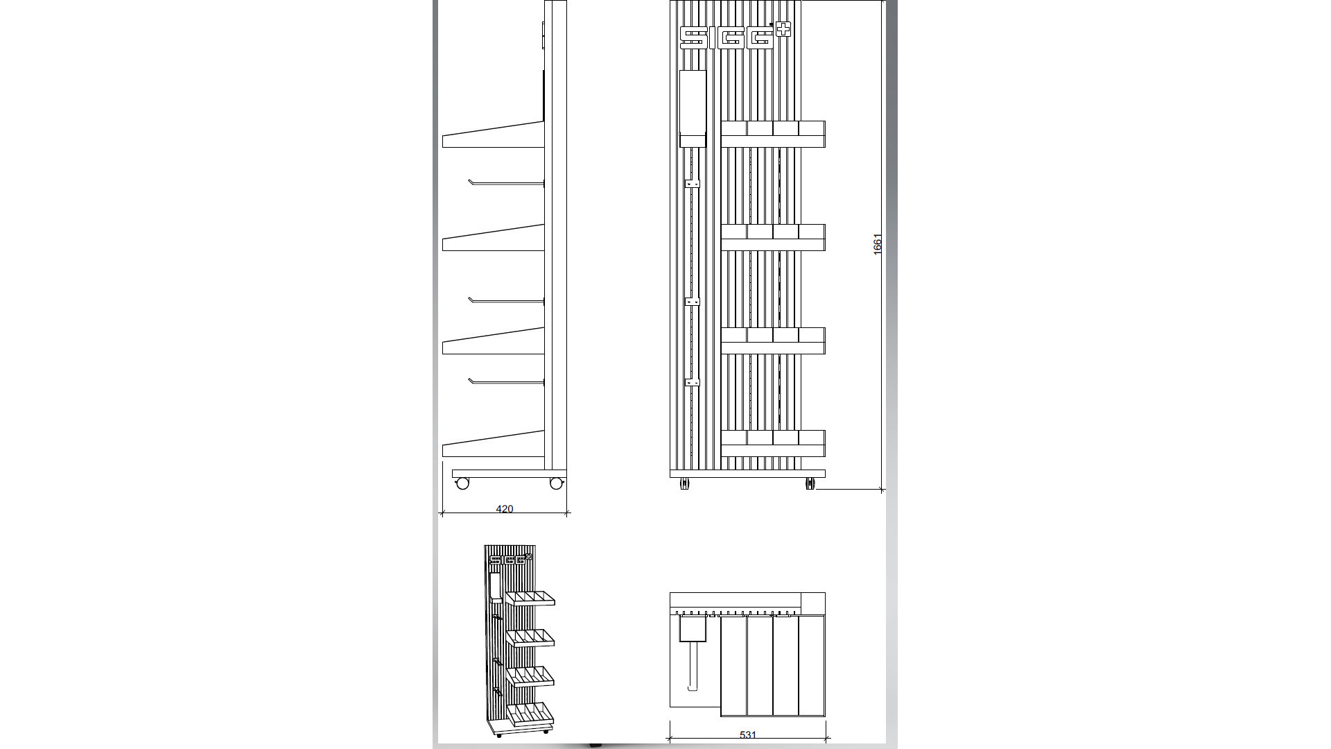 SIGG PREMIUM PRÉSENTOIR AU SOL 64