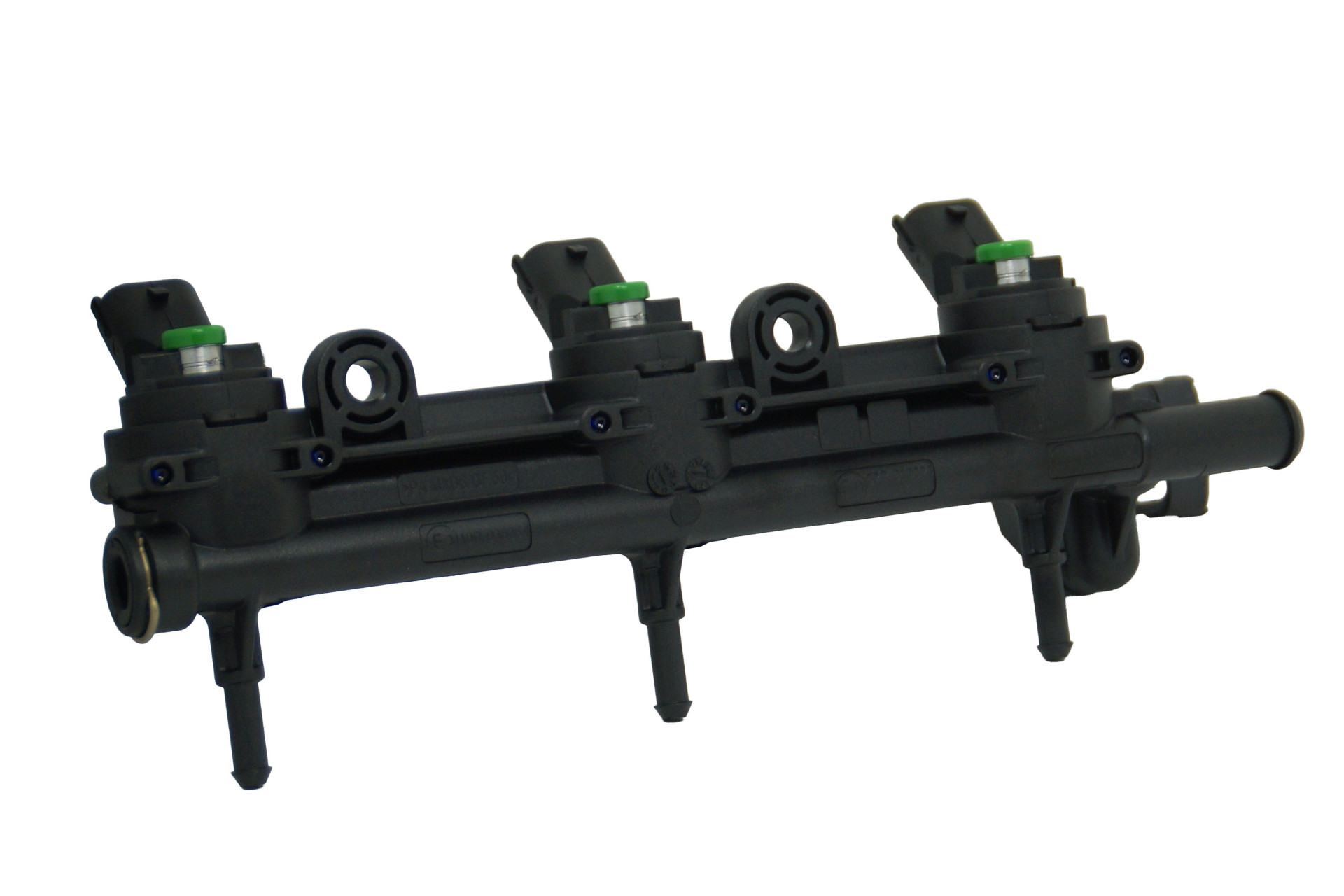Landi Renzo GIRS12 OEM 3 Zylinder Injektor Rail inkl. Wasseranschluss (Renault, Dacia 1.0ccm)