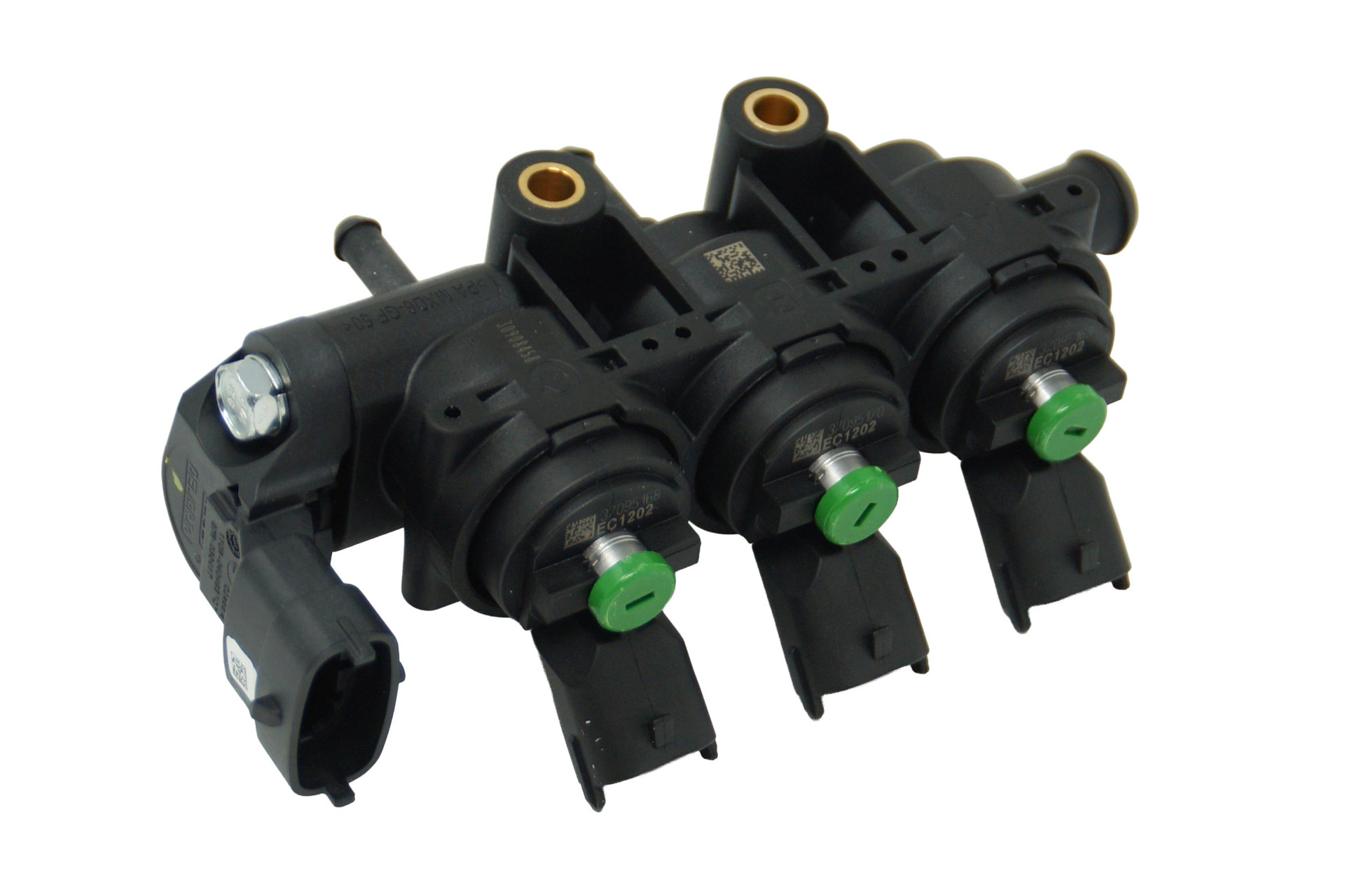 Landi Renzo GIRS12 rail dinjetion 3 cylindres S (vert) avec capteur 5.5 bar