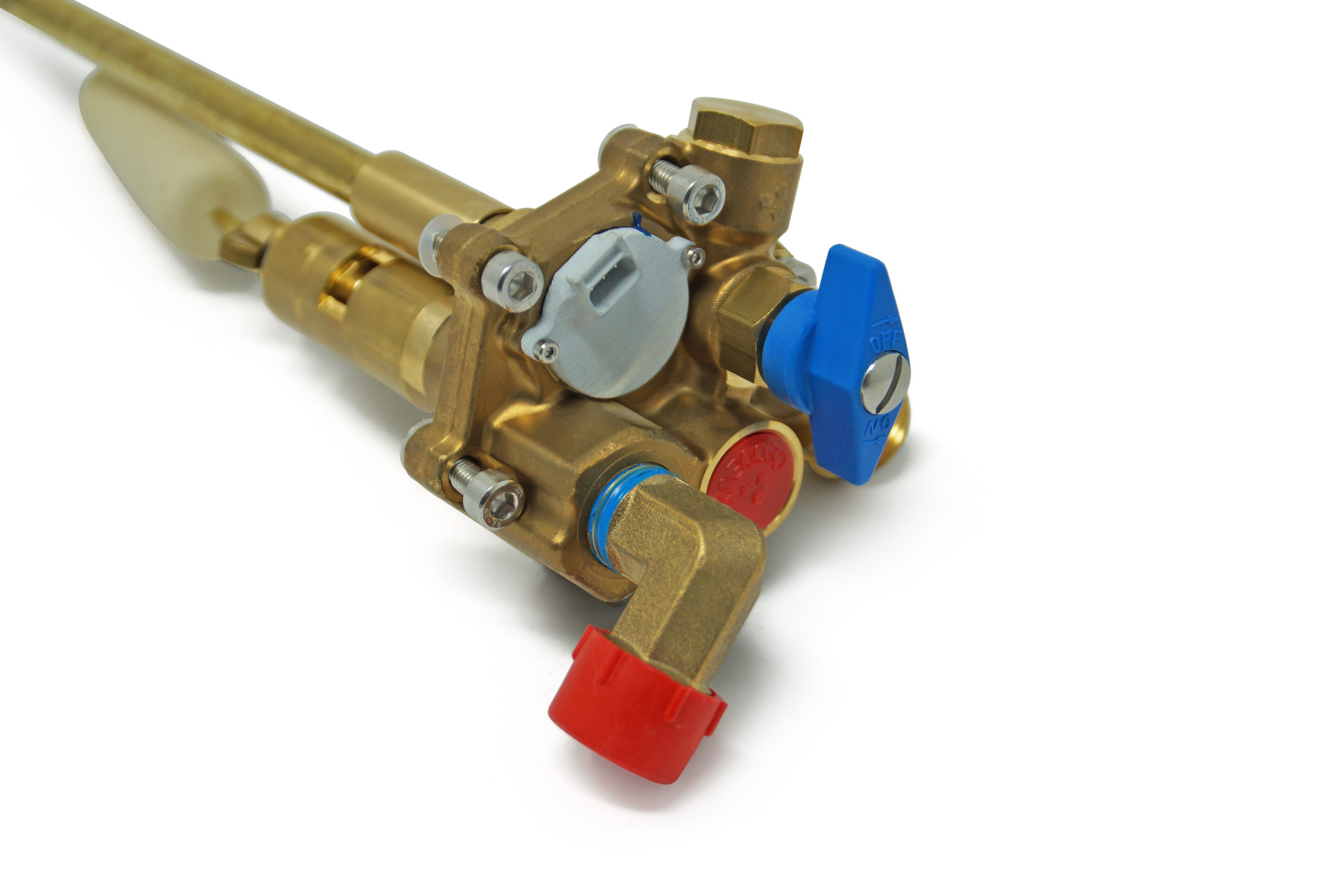 Rotarex elektronisches Multiventil für ALUGAS Travel Mate 2.0 Tankflasche 27,2 L