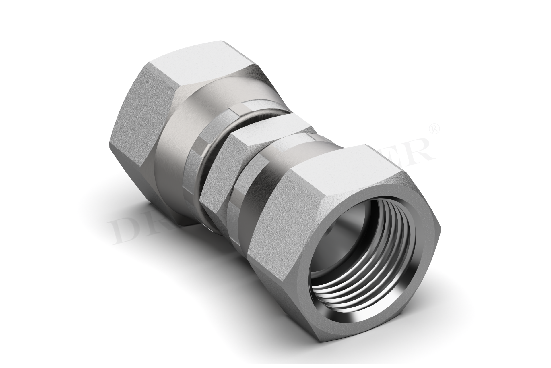 DREHMEISTER Verbindungsstück 2 x 3/4 UNF Innengewinde