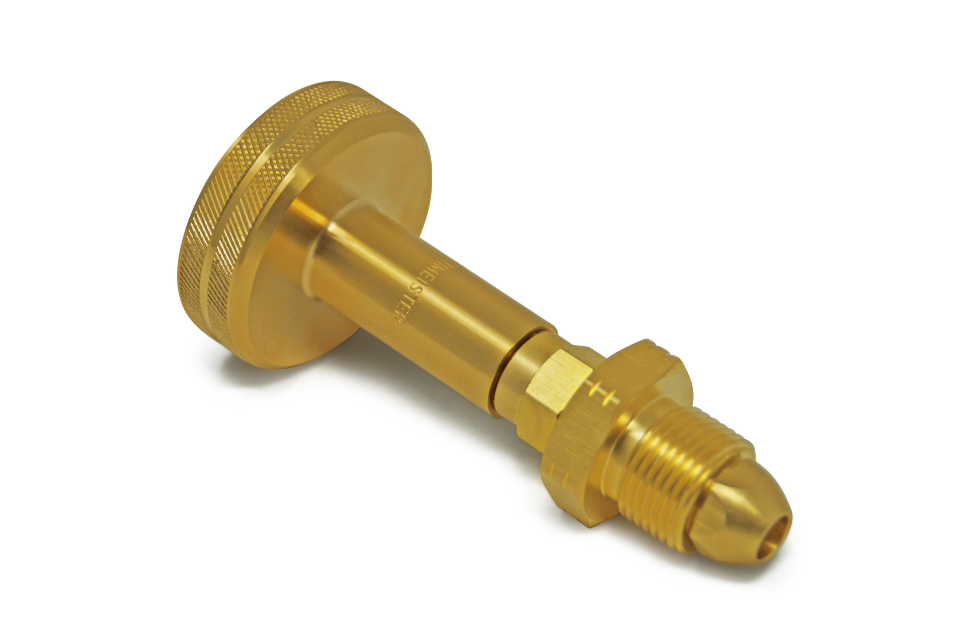 DREHMEISTER DISH Adattatore per bombole del gas Adattatore per gas da campeggio G 5/8 LH (G.7) - 113 mm