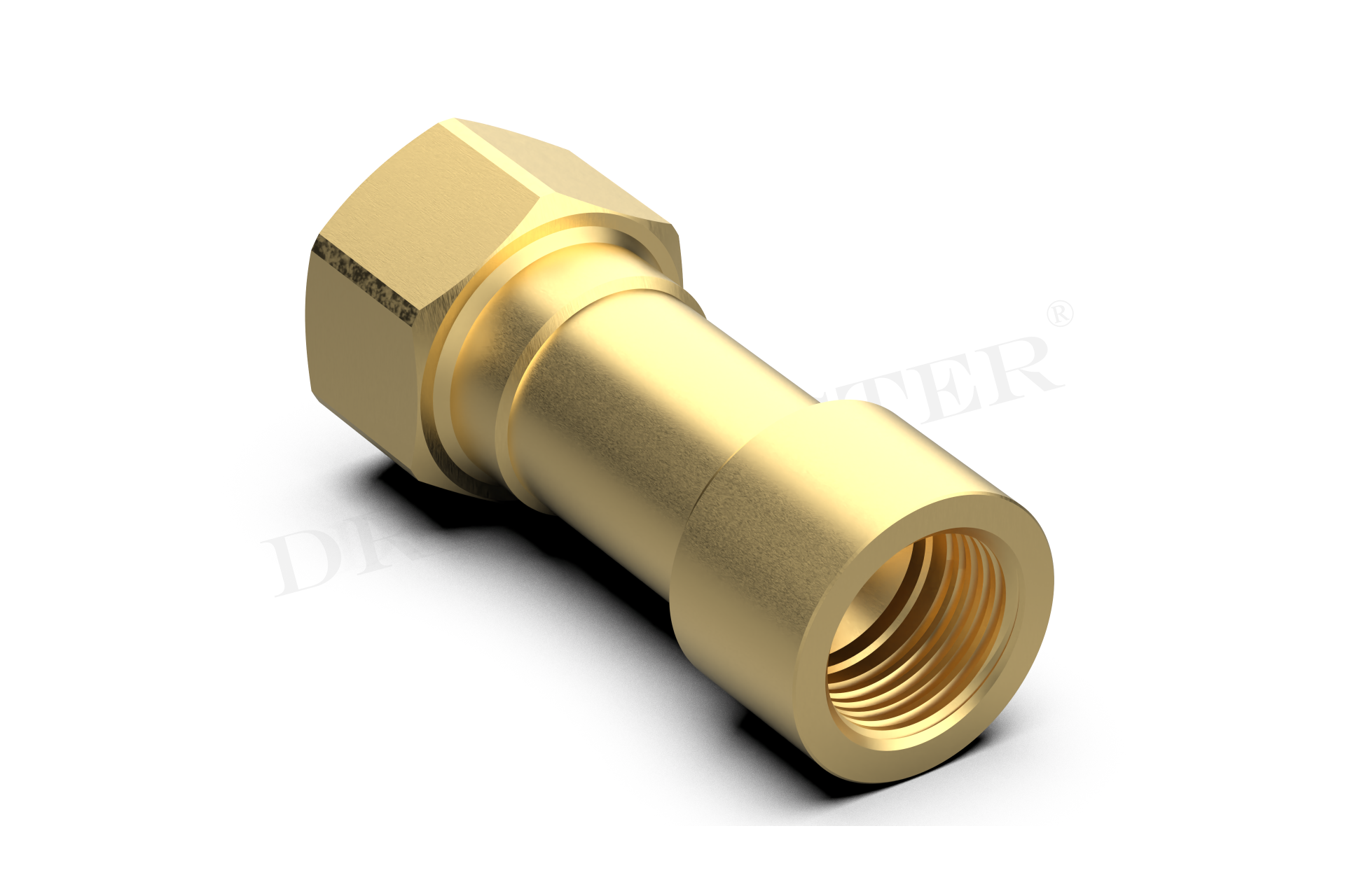 DREHMEISTER LPG direct refuelling adapter with sinter filter for refillable gas bottles