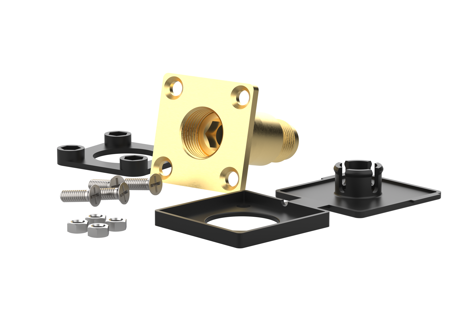 CAMPKO Valvola di riempimento GPL W21,8 x 1/14 su tubo di riempimento GPL - diritto