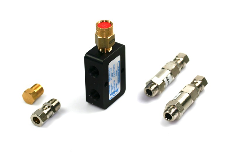 Prins VSI tank coupling block 6 mm / 2 tanks