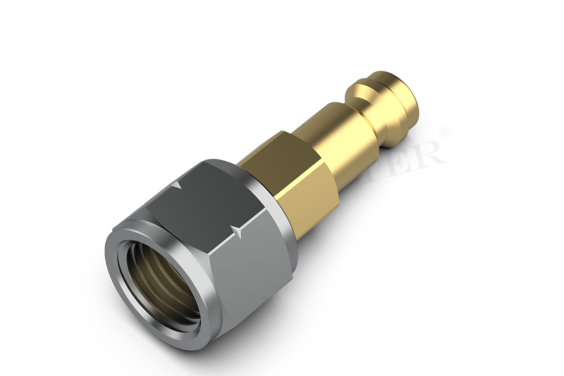 DREHMEISTER LPG transfer nozzle for small propane cylinders, craftsmans cylinder W 21.8 x G 3/8 LH