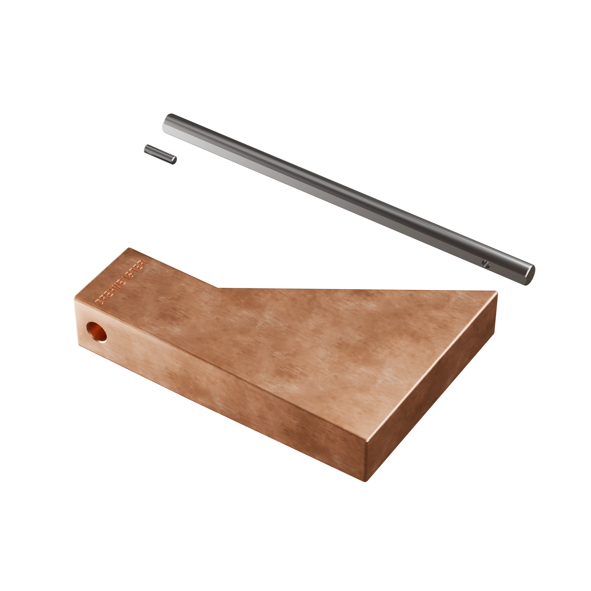 DREHMEISTER Kupfer Lötkolben-Spitze 750g zum Kupfer löten, Weichlöten