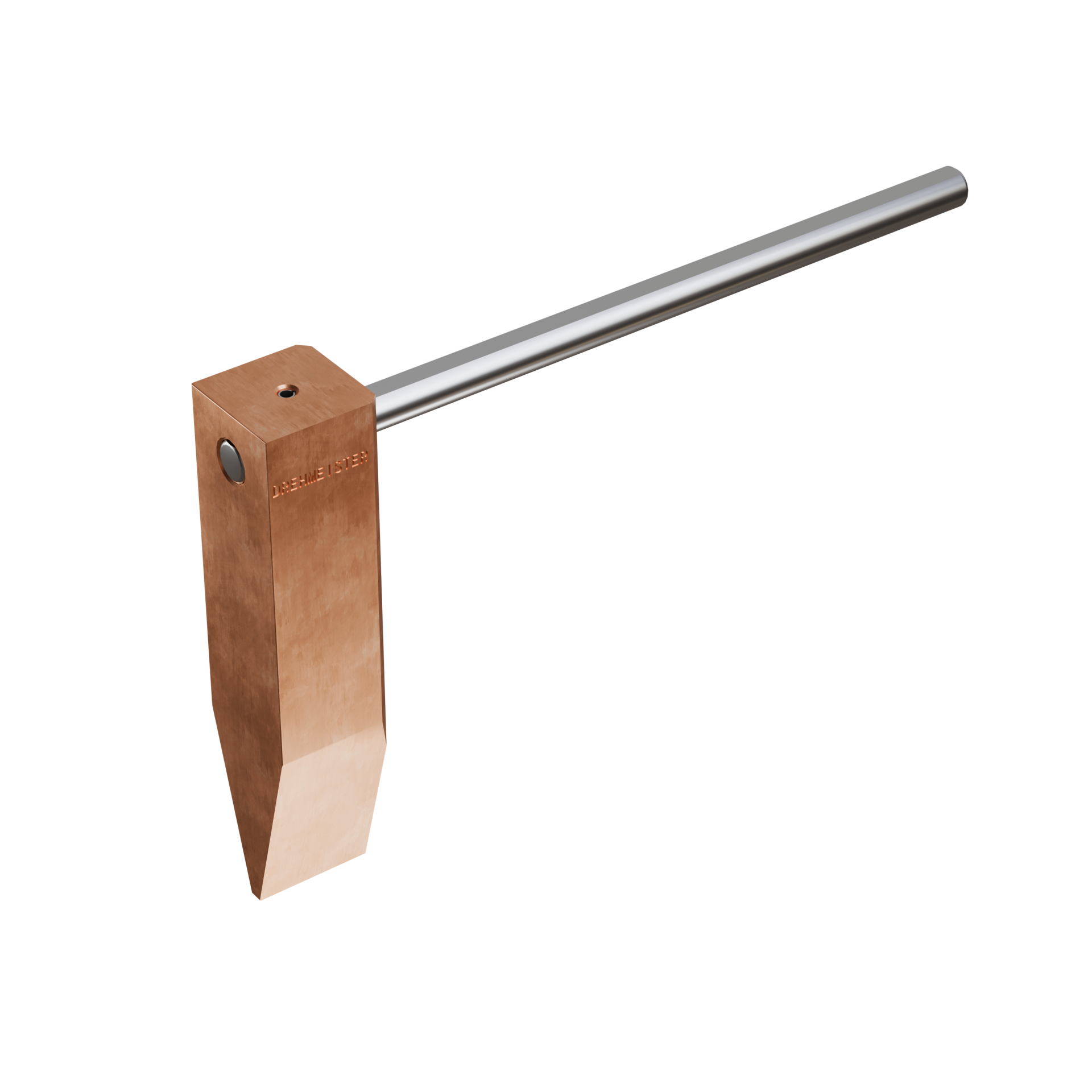 DREHMEISTER Punta de soldador de cobre de 250 g para soldar cobre, soldadura blanda