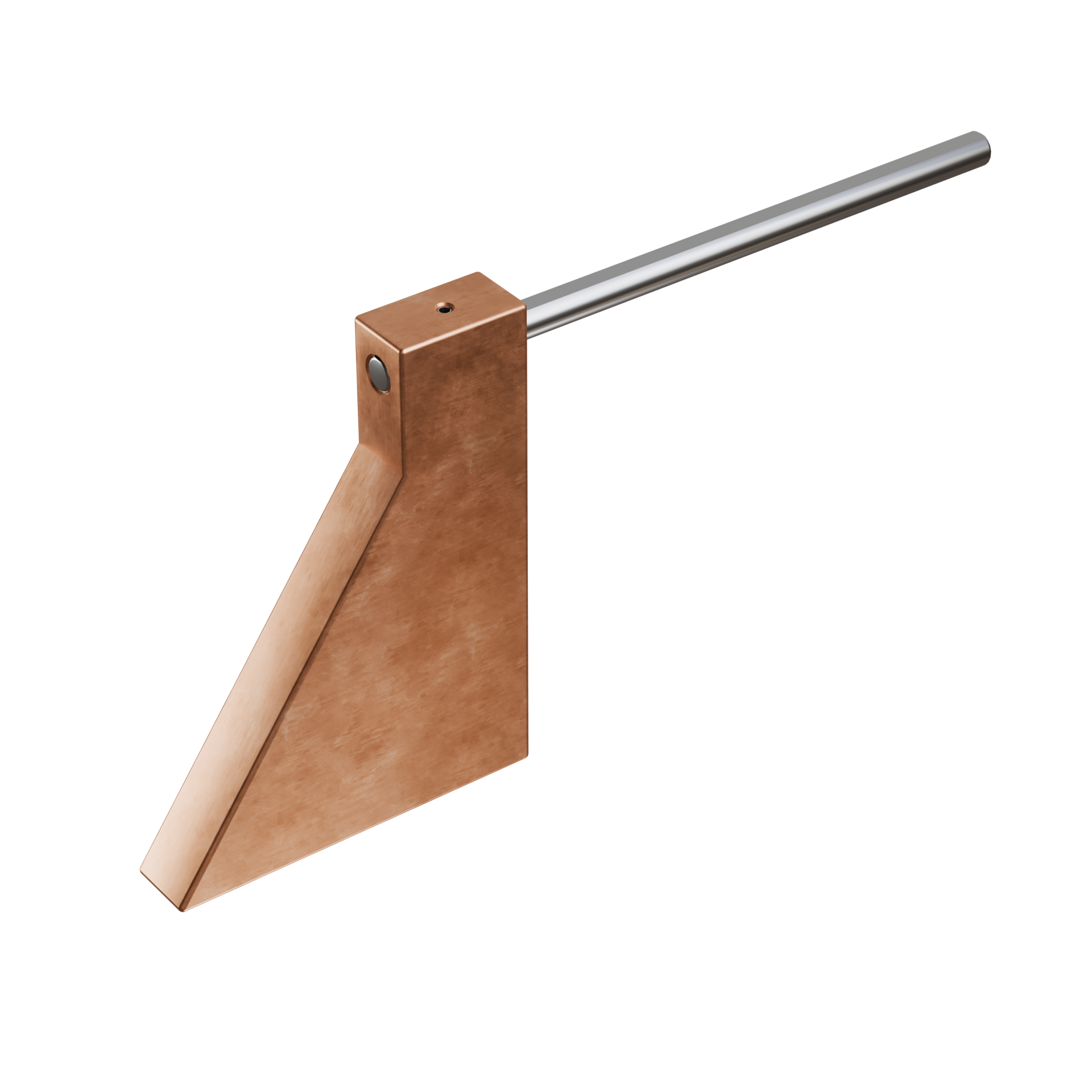 DREHMEISTER Punta de soldador de cobre de 700 g para soldar cobre, soldadura blanda